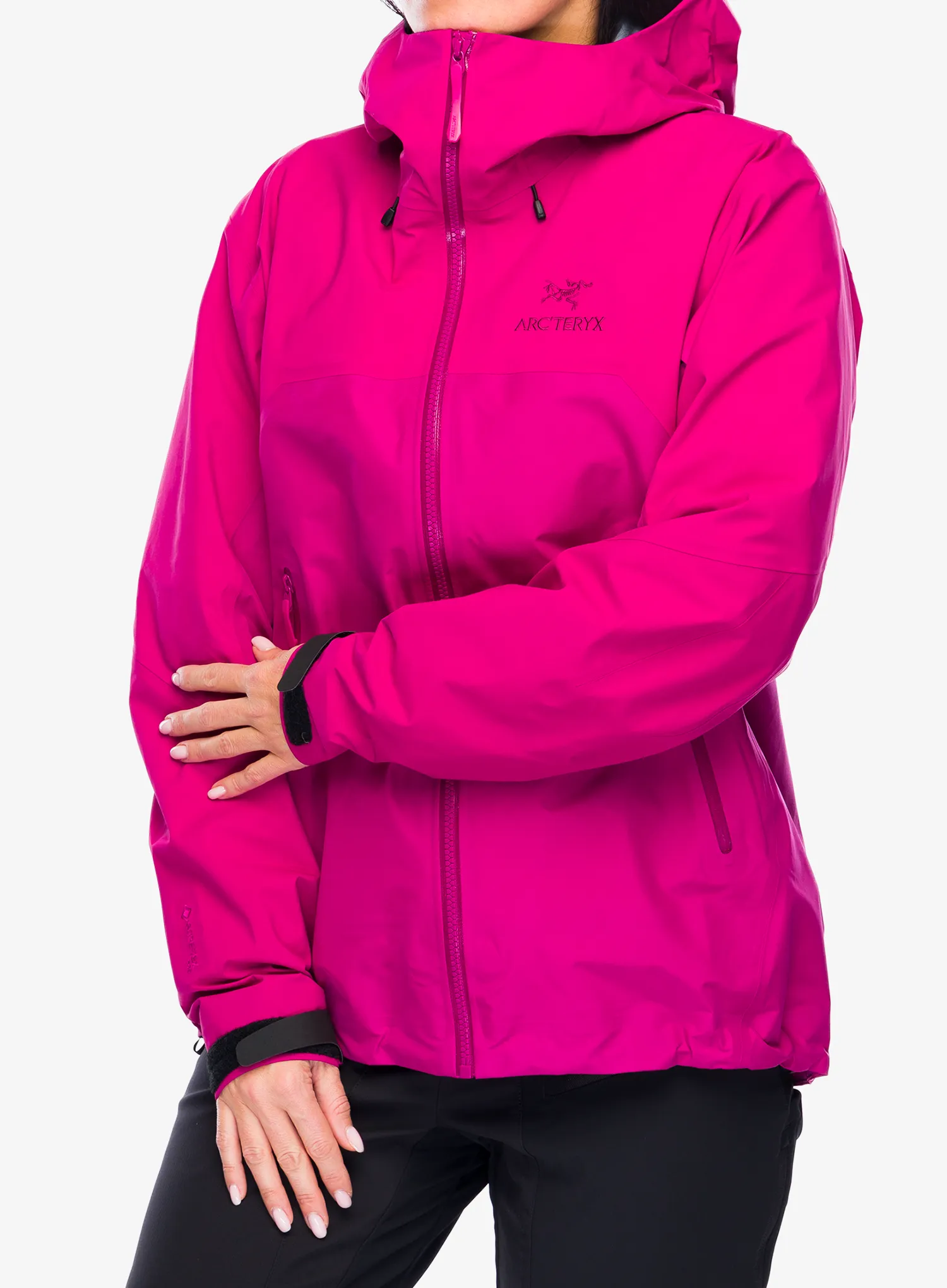 Dámská nepromokavá bunda s membránou Arcteryx Beta AR Jacket Stormhood - amaranthus