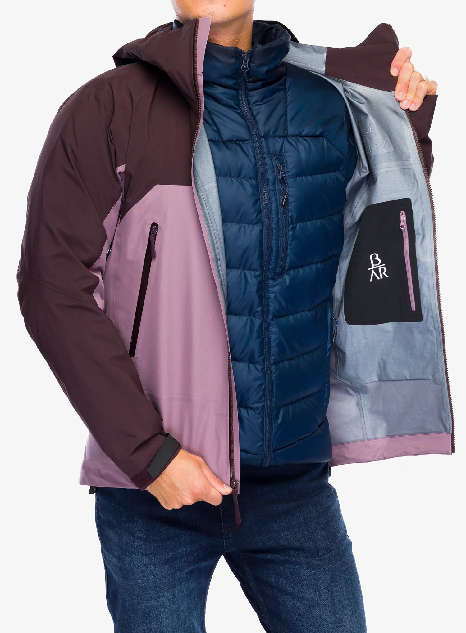 Bunda s membránou Arcteryx Beta AR Jacket Stormhood - phantasm/int