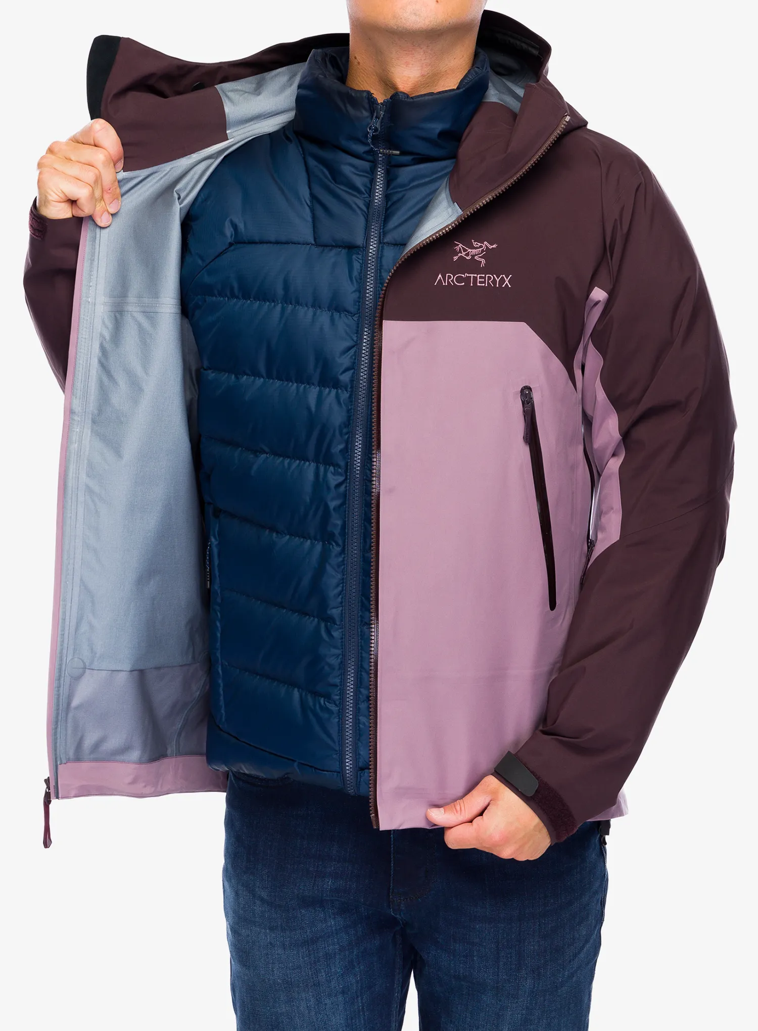 Bunda s membránou Arcteryx Beta AR Jacket Stormhood - phantasm/int
