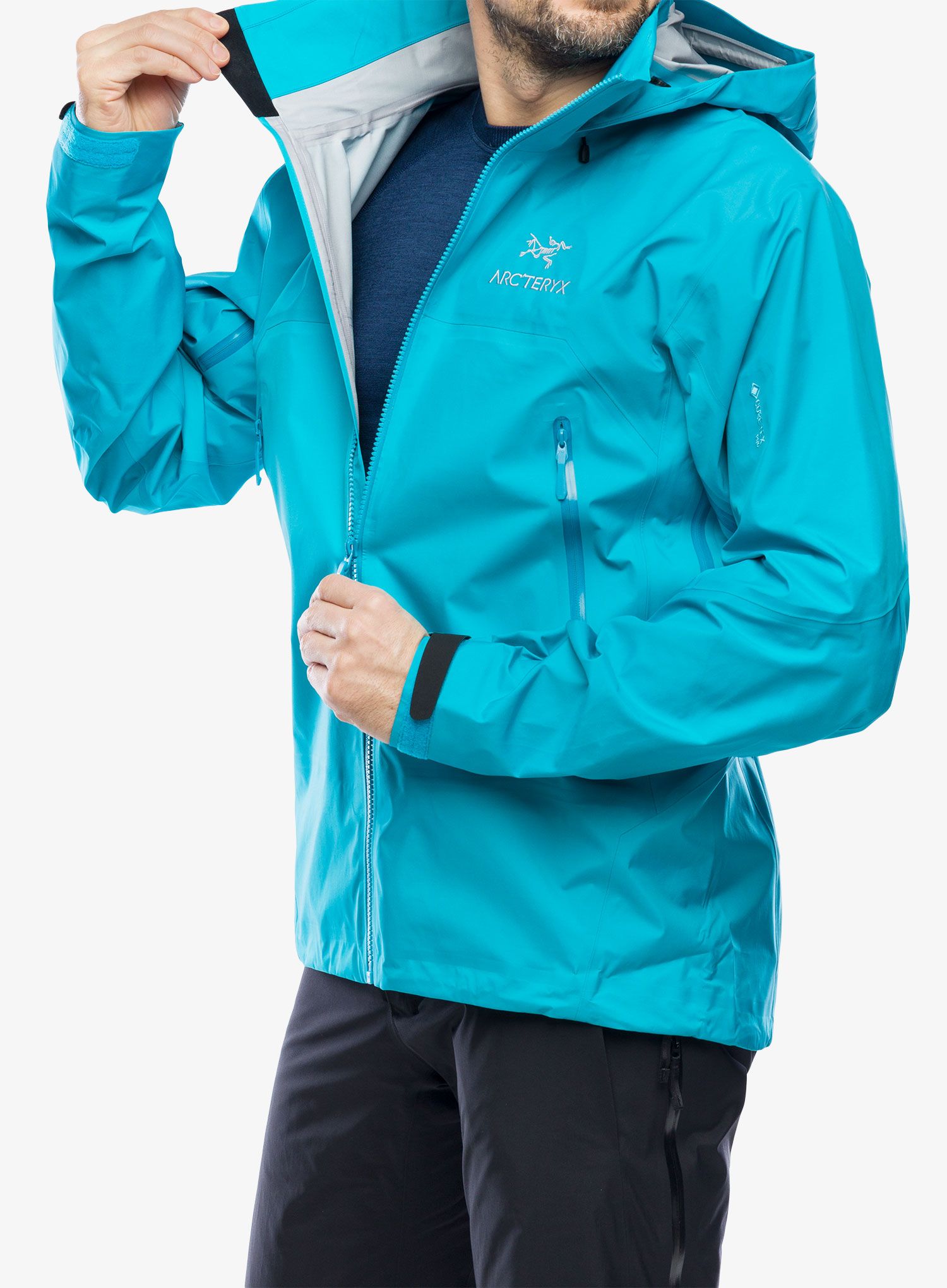 Bunda s membránou Arcteryx Beta AR Jacket - blue tetra