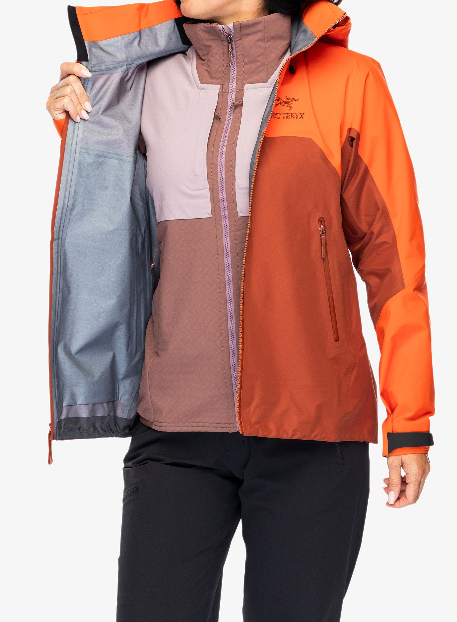 Dámská nepromokavá bunda s membránou Arcteryx Beta AR Jacket - solaris/sequoia