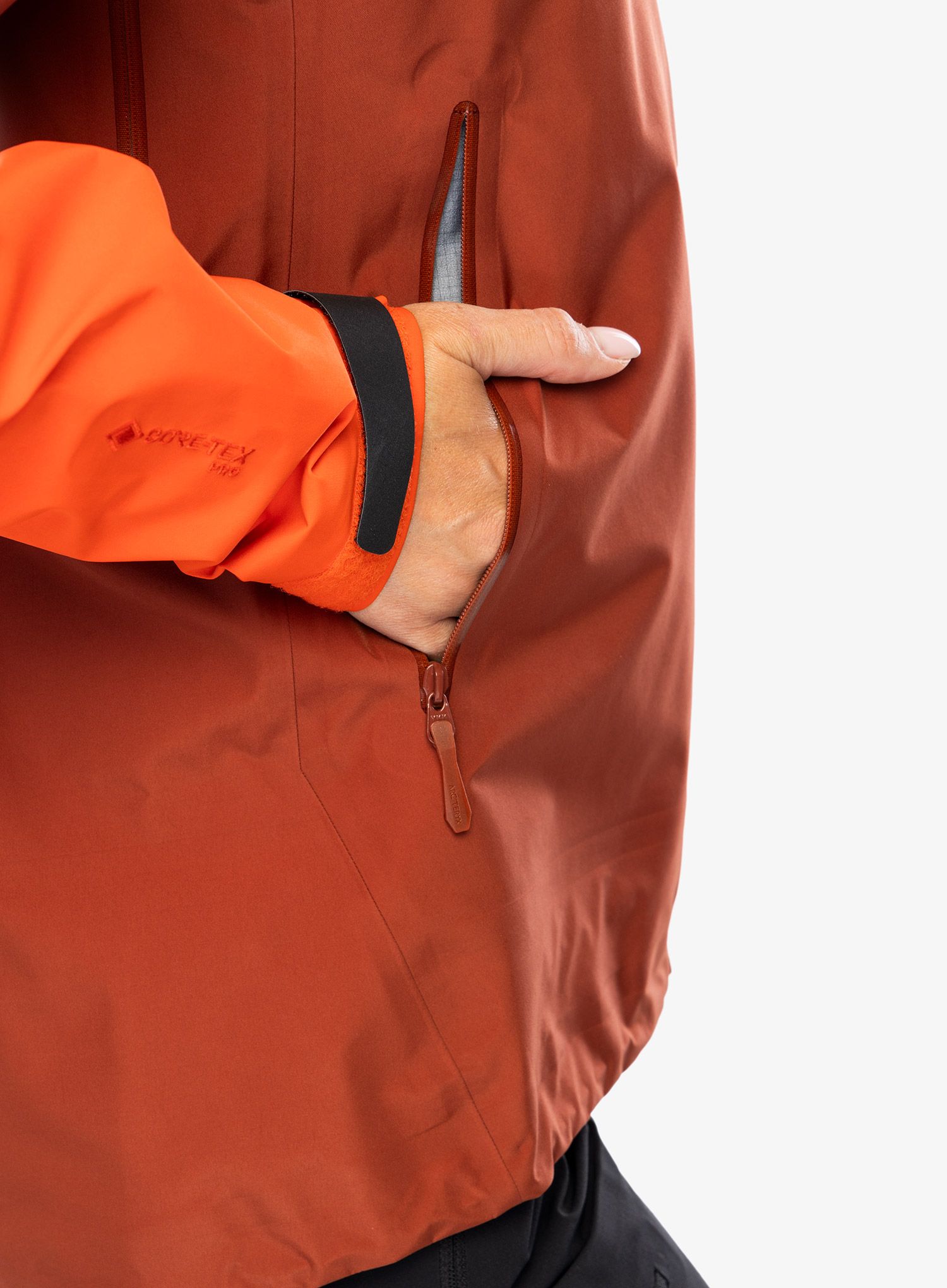 Dámská nepromokavá bunda s membránou Arcteryx Beta AR Jacket - solaris/sequoia