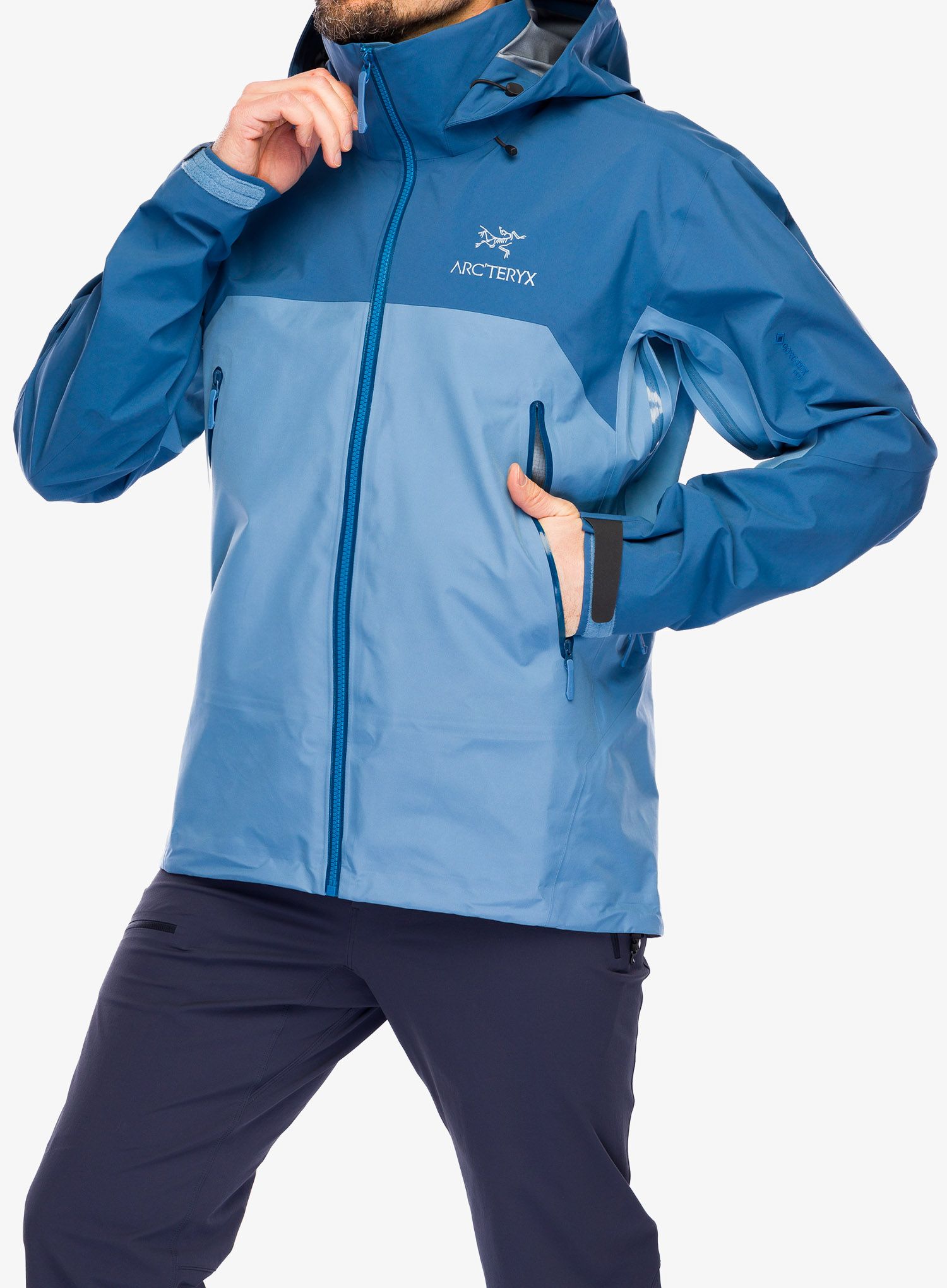 Bunda s membránou Arcteryx Beta AR Jacket - stone wash/dark stone wash