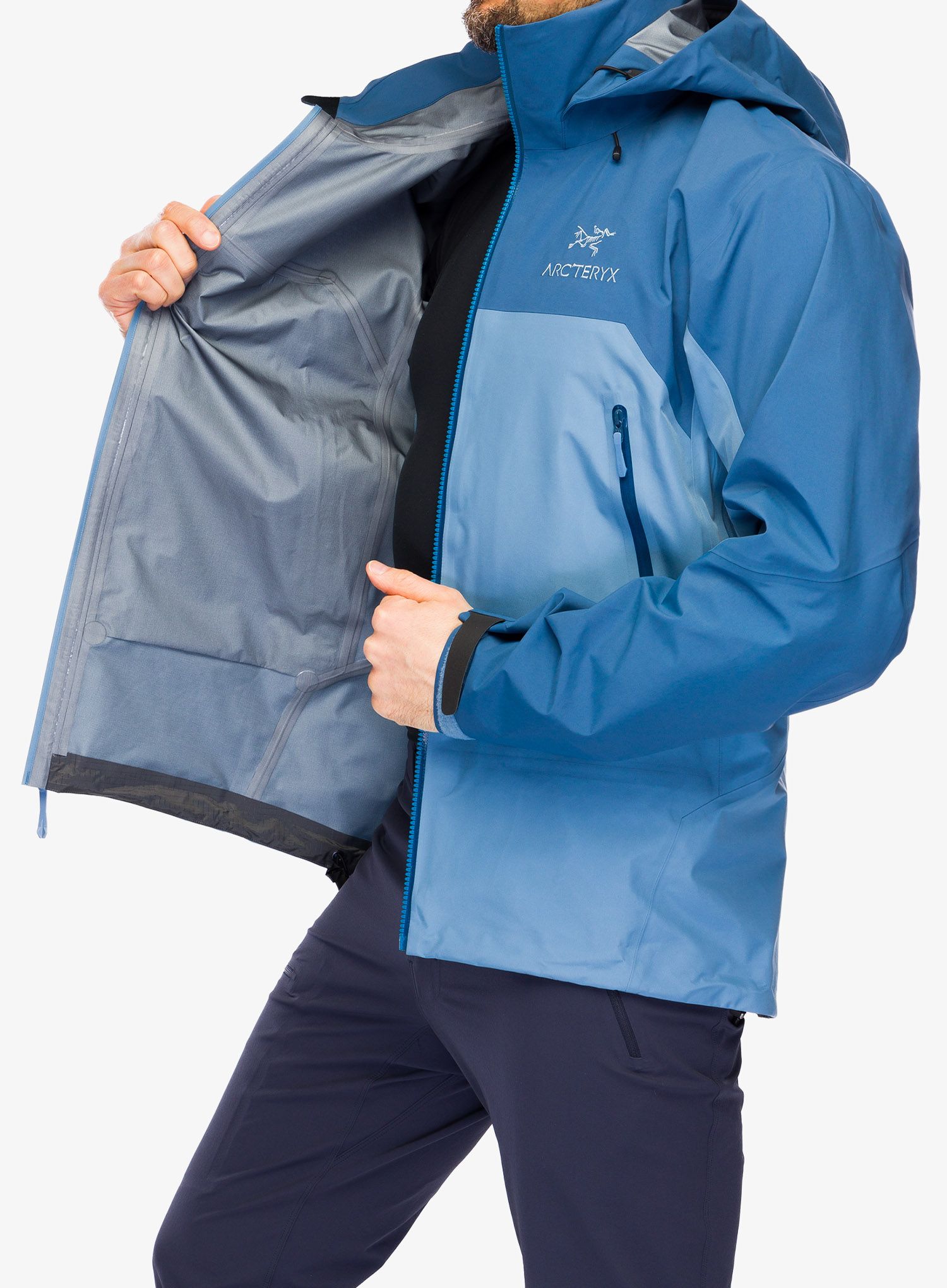 Bunda s membránou Arcteryx Beta AR Jacket - stone wash/dark stone wash