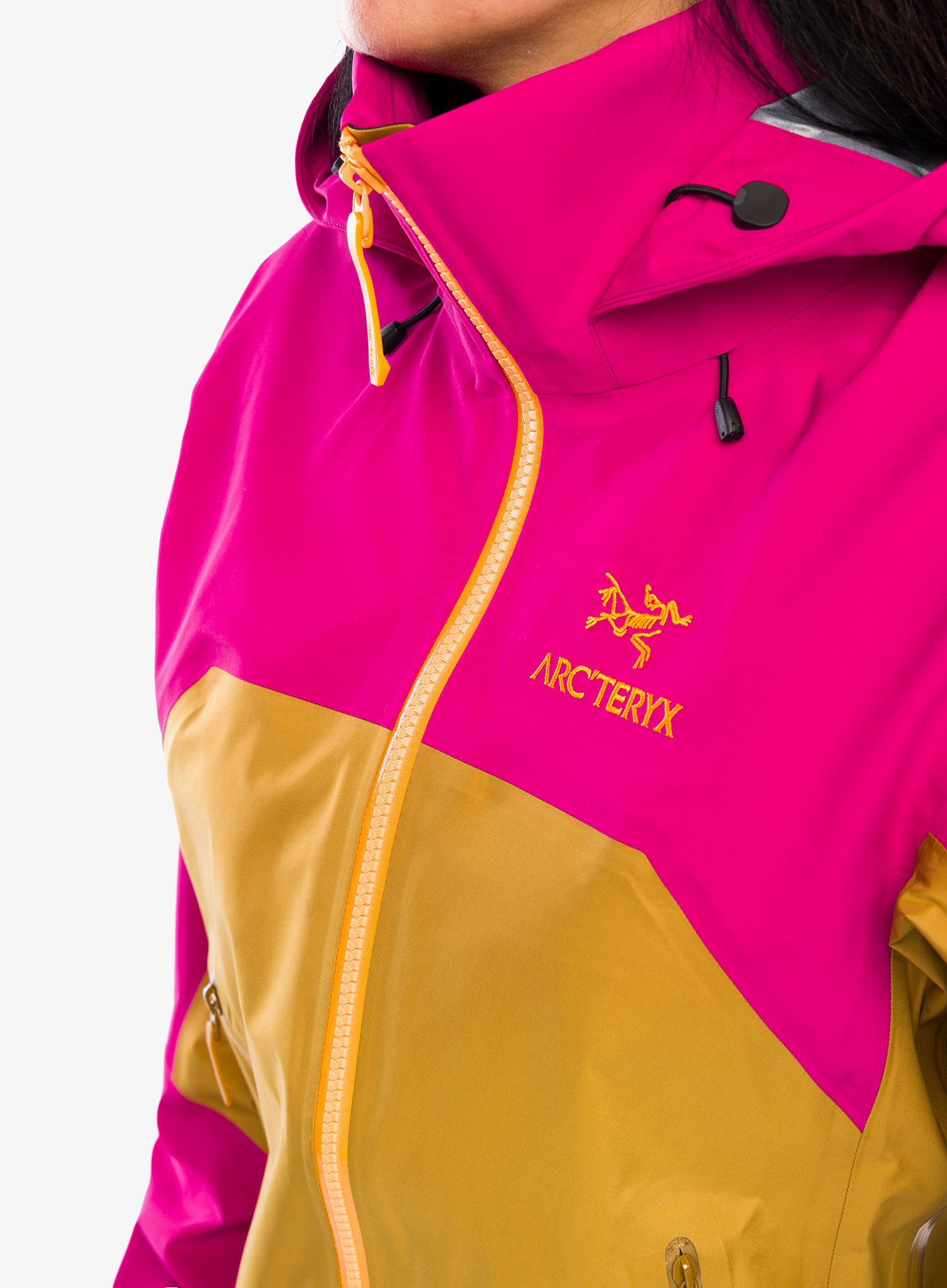 Dámská bunda na hory Arcteryx Beta AR Jacket - yukon/amaranthus/edziza