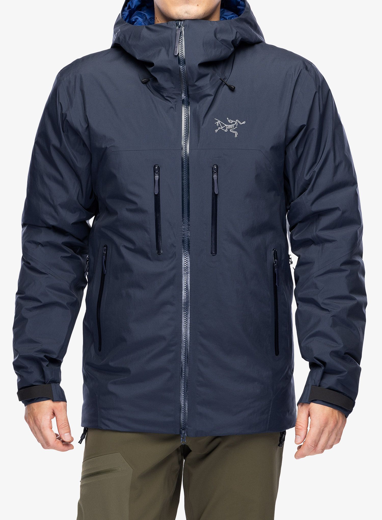Péřová bunda Arcteryx Beta Down Insulated Jacket - black sapphire