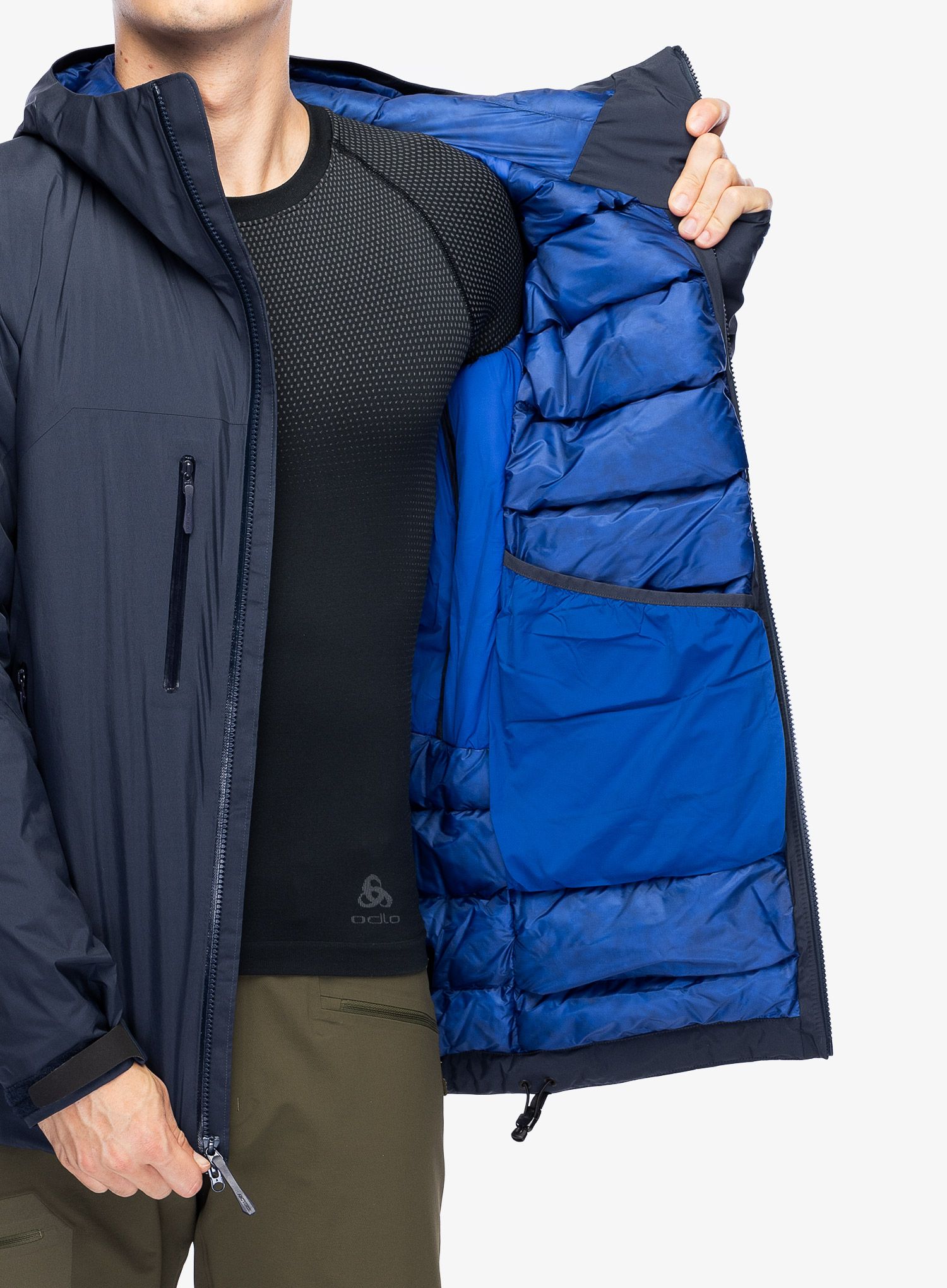 Péřová bunda Arcteryx Beta Down Insulated Jacket - black sapphire
