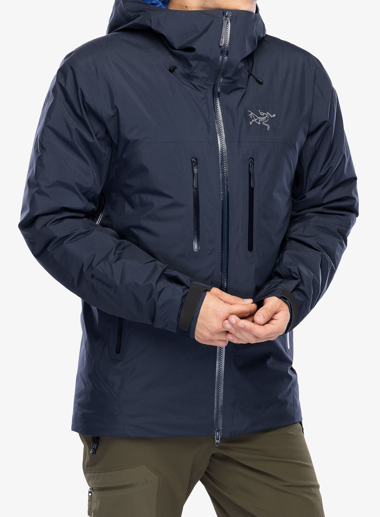 Péřová bunda Arcteryx Beta Down Insulated Jacket - black sapphire