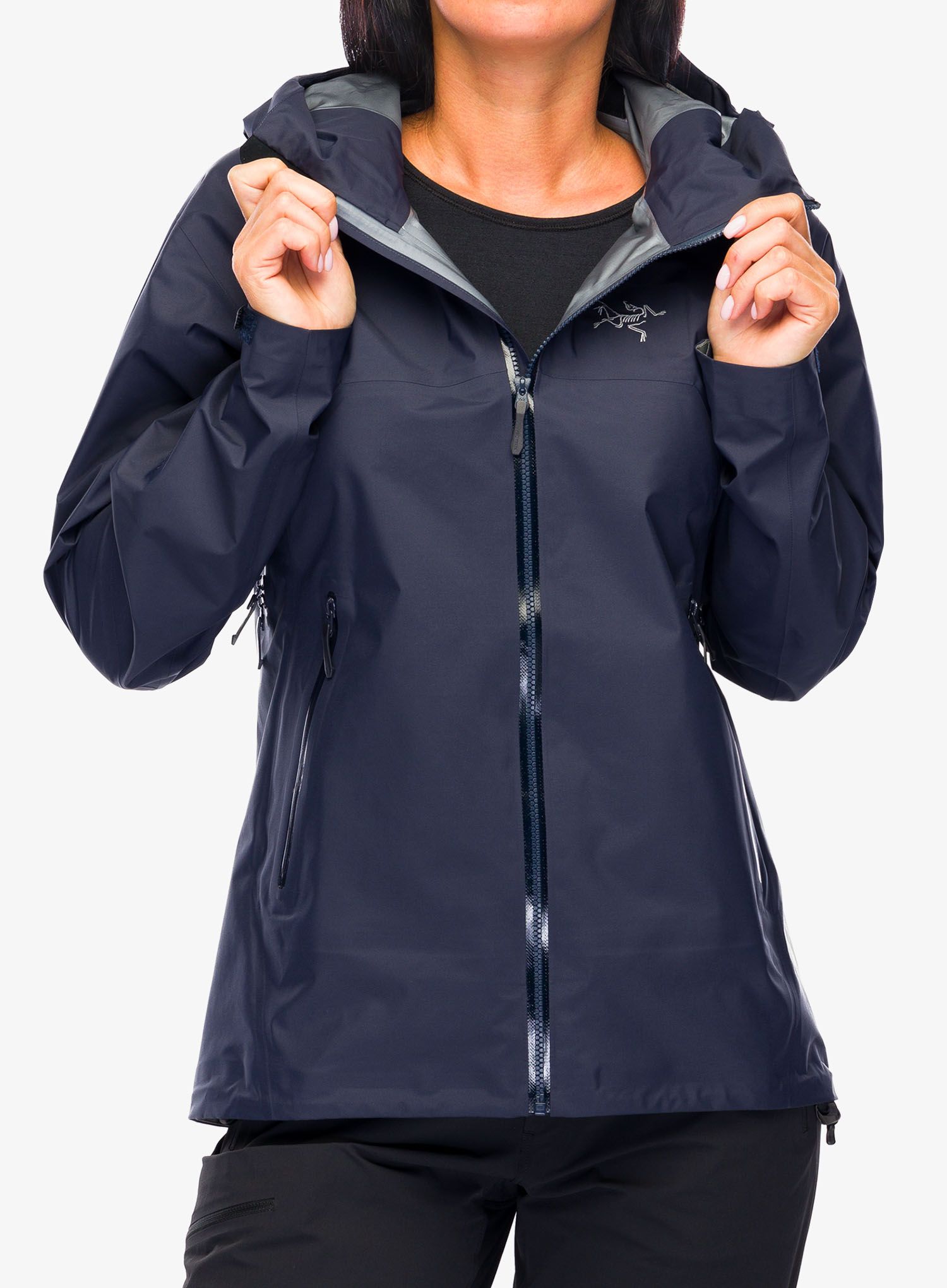 Dámská nepromokavá bunda s membránou Arcteryx Beta SL Jacket - black sapphire