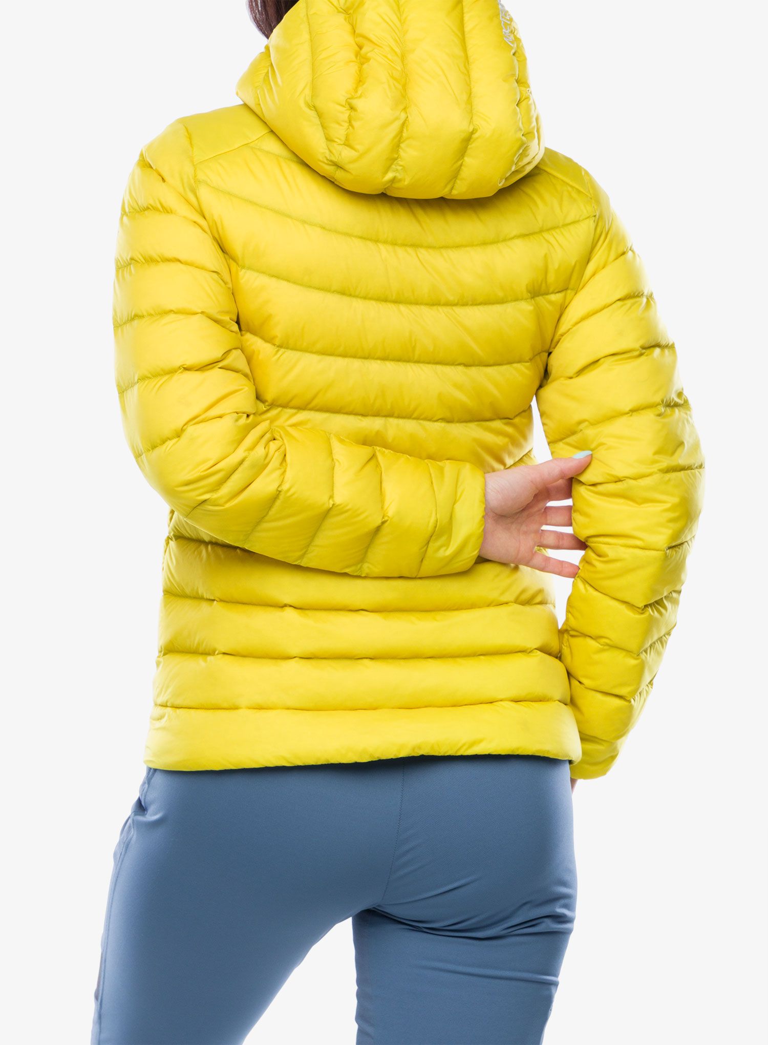 Dámská péřová bunda Arcteryx Cerium Hoody - lampyre