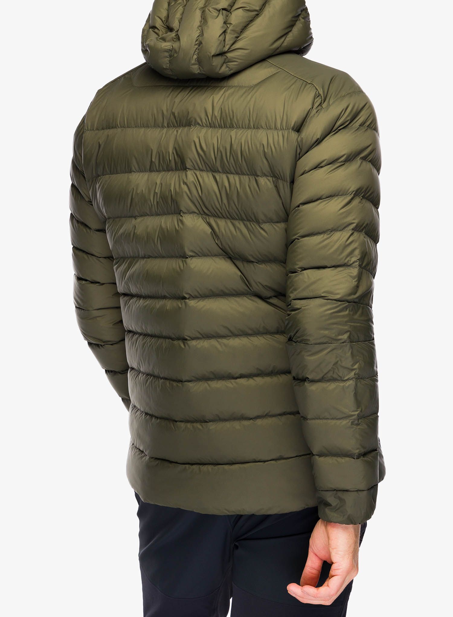 Péřová bunda Arcteryx Cerium Hoody - tatsu