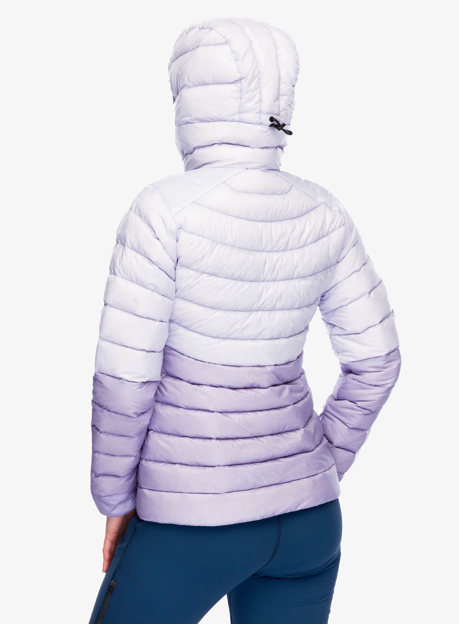 Dámská péřová bunda Arcteryx Cerium Hoody - velocity/light velocity