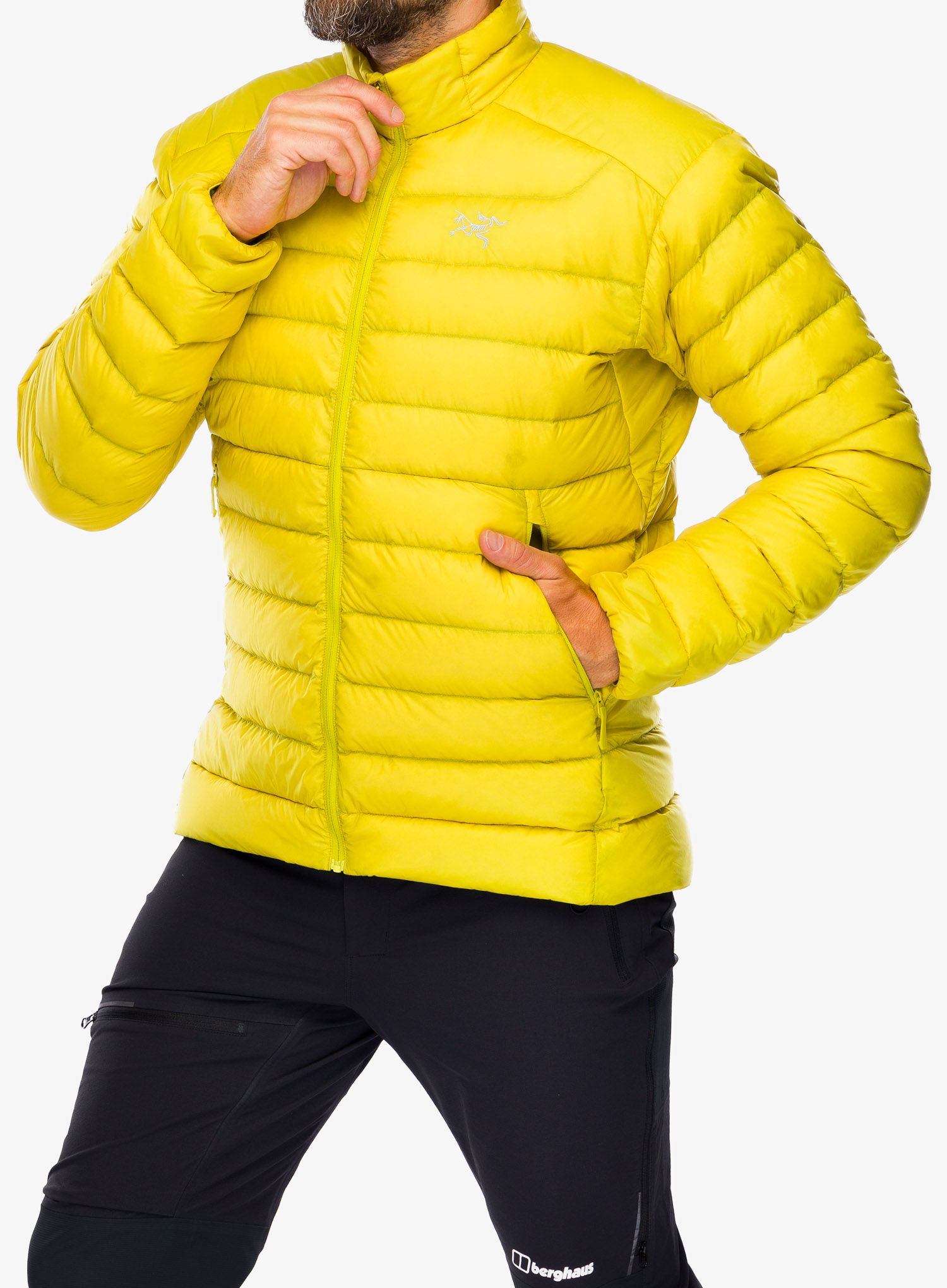 Péřová bunda pánská Arcteryx Cerium Jacket - lampyre