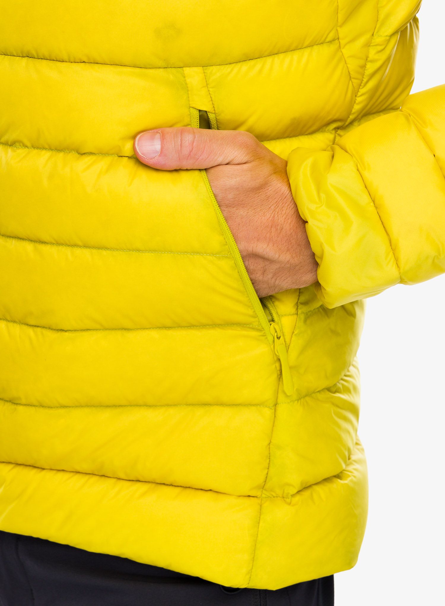 Péřová bunda pánská Arcteryx Cerium Jacket - lampyre