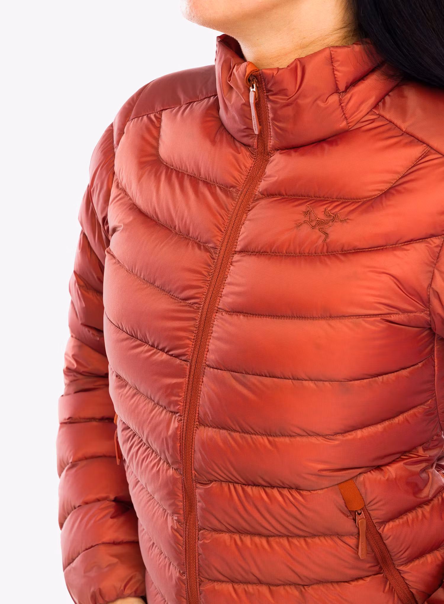 Dámská péřová bunda Arcteryx Cerium Jacket - sequoia
