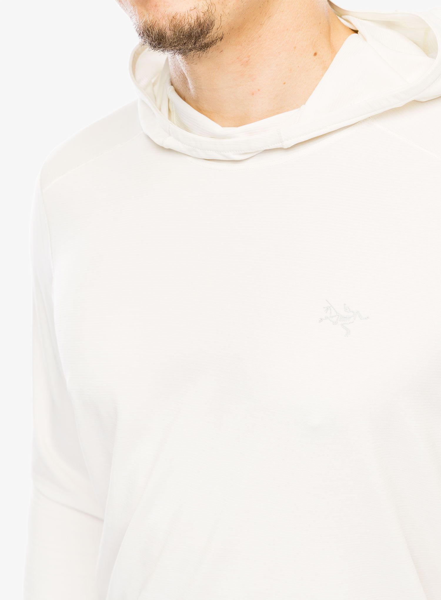 Mikina na běh Arcteryx Cormac Hoody - arctic silk heather