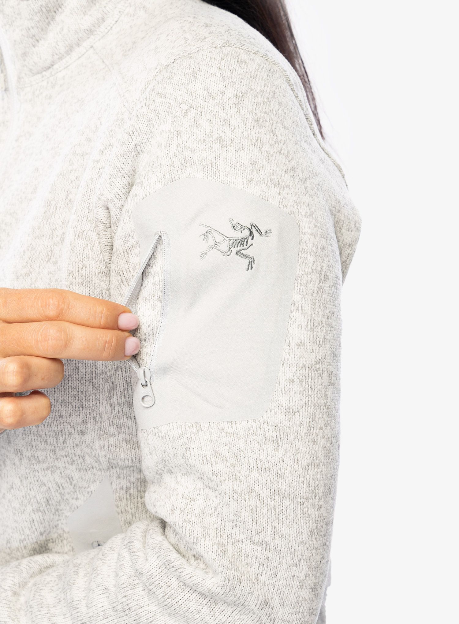 Dámská mikina se zipem Arcteryx Covert Cardigan - atmos heather