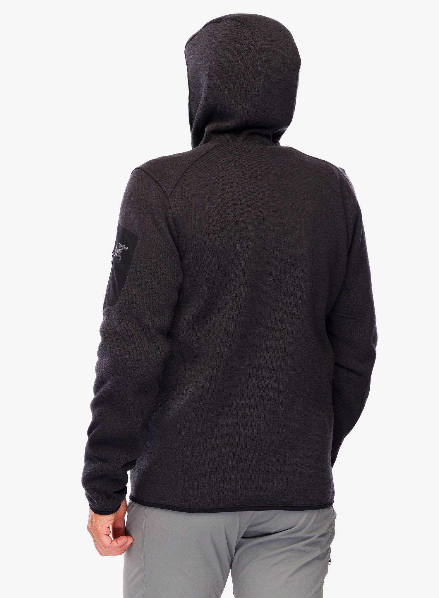 Mikina se zipem Arcteryx Covert Hoody - black heather II