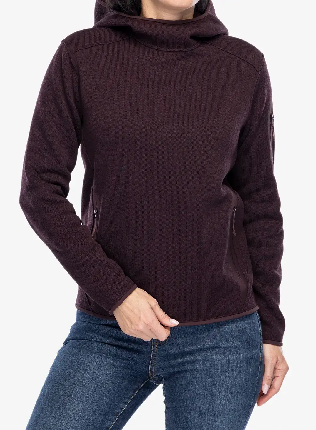 Dámská mikina s kapucí Arcteryx Covert Pullover Hoody - phantasm heather