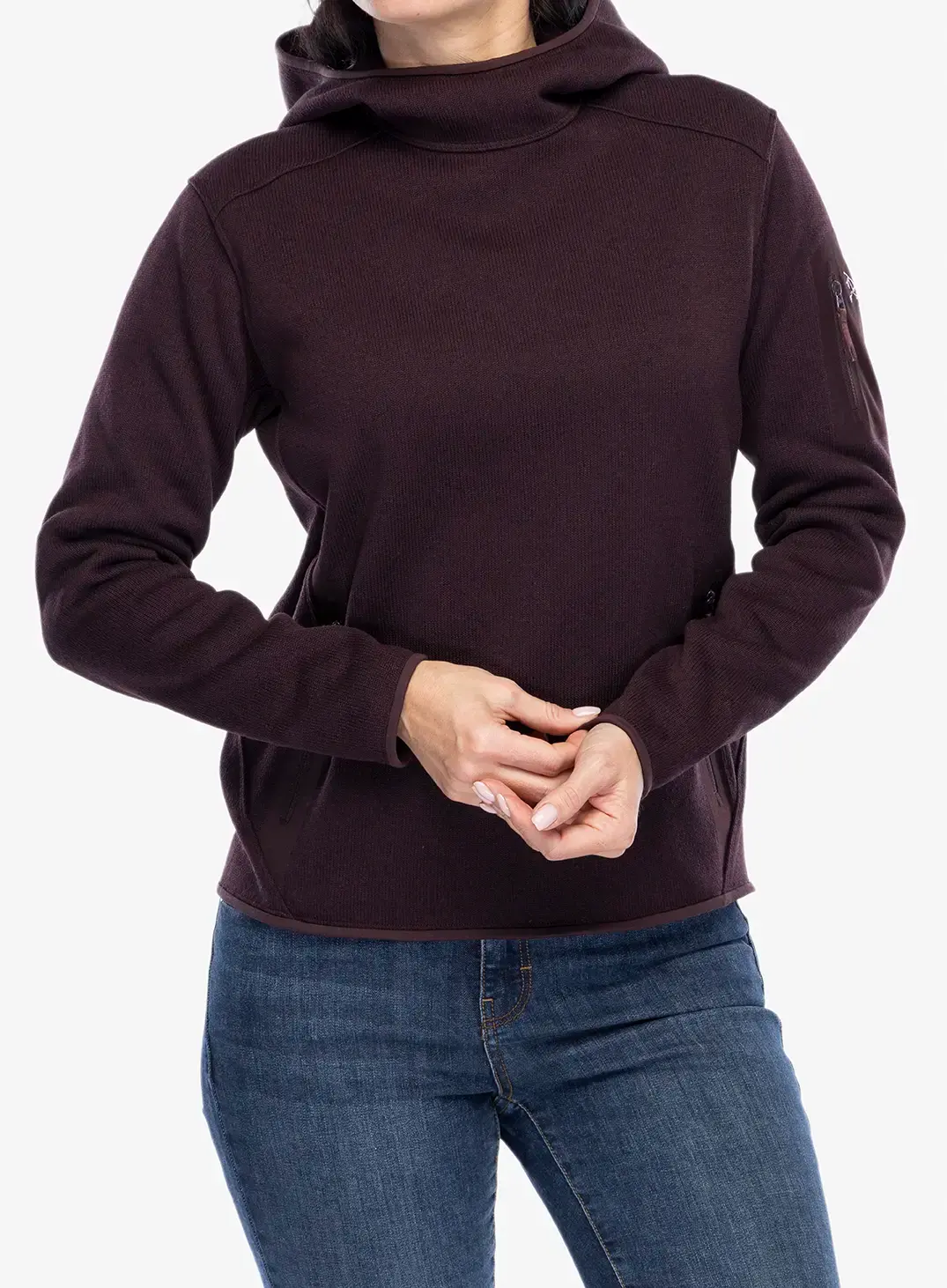 Dámská mikina s kapucí Arcteryx Covert Pullover Hoody - phantasm heather