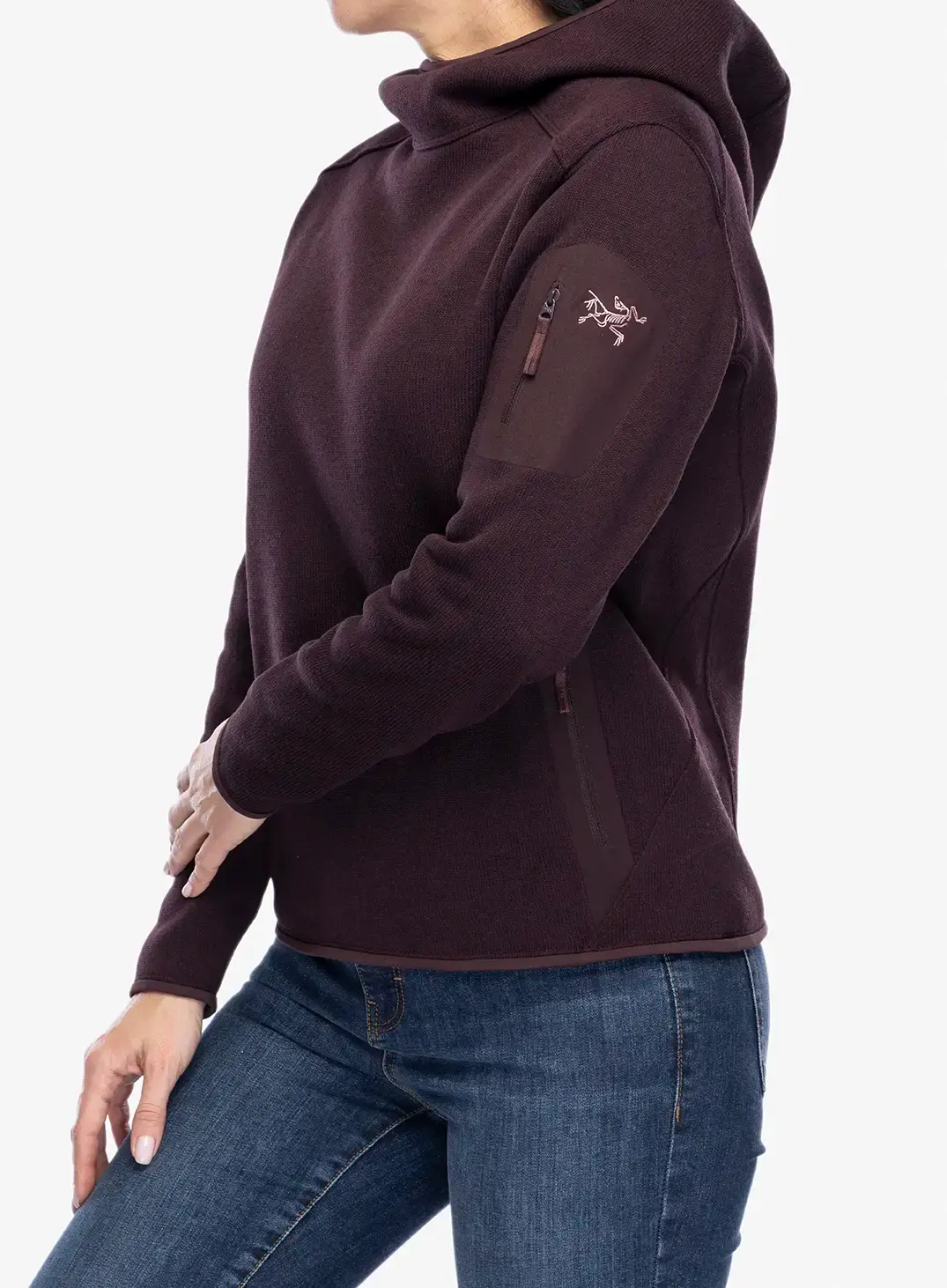 Dámská mikina s kapucí Arcteryx Covert Pullover Hoody - phantasm heather