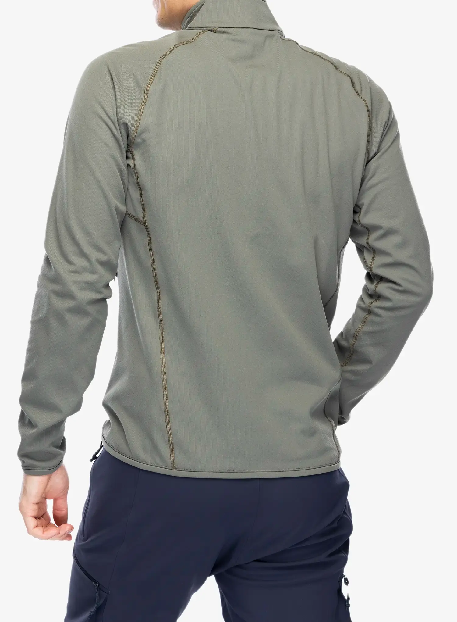 Mikina bez kapuce Arcteryx Delta Jacket - forage