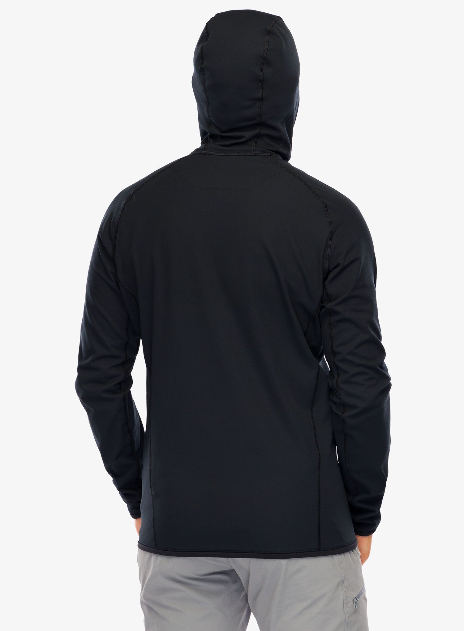 Mikina s kapucí Arcteryx Delta Pullover Hoody - black