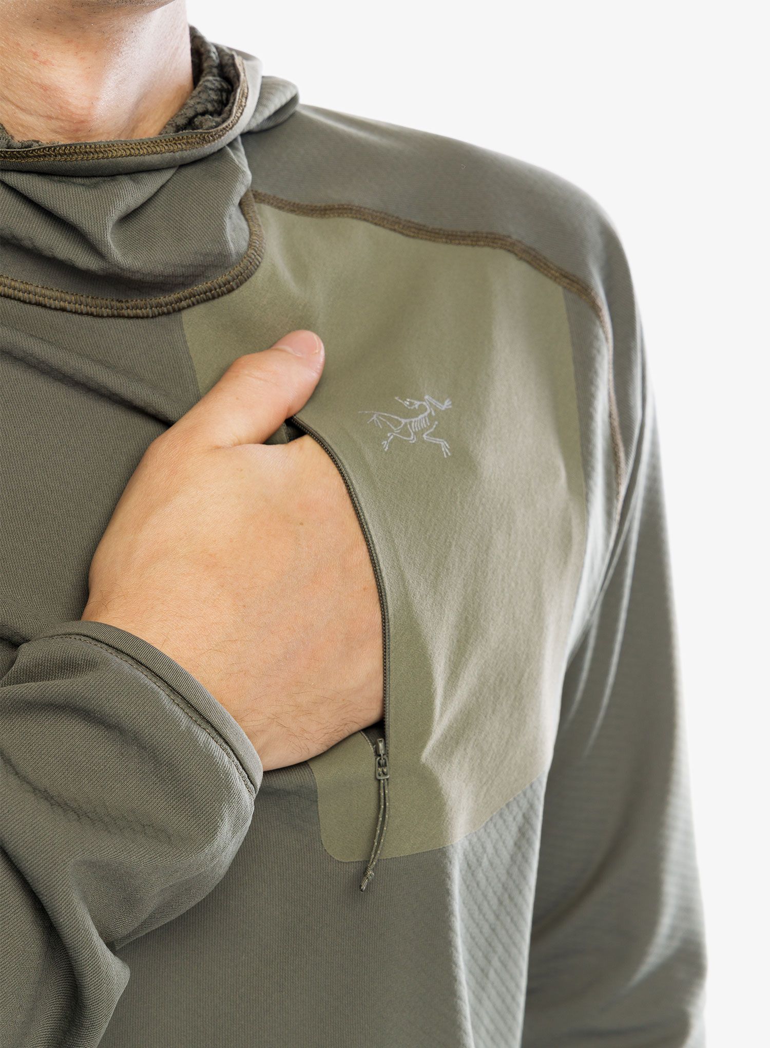Mikina Arcteryx Delta Pullover Hoody - forage