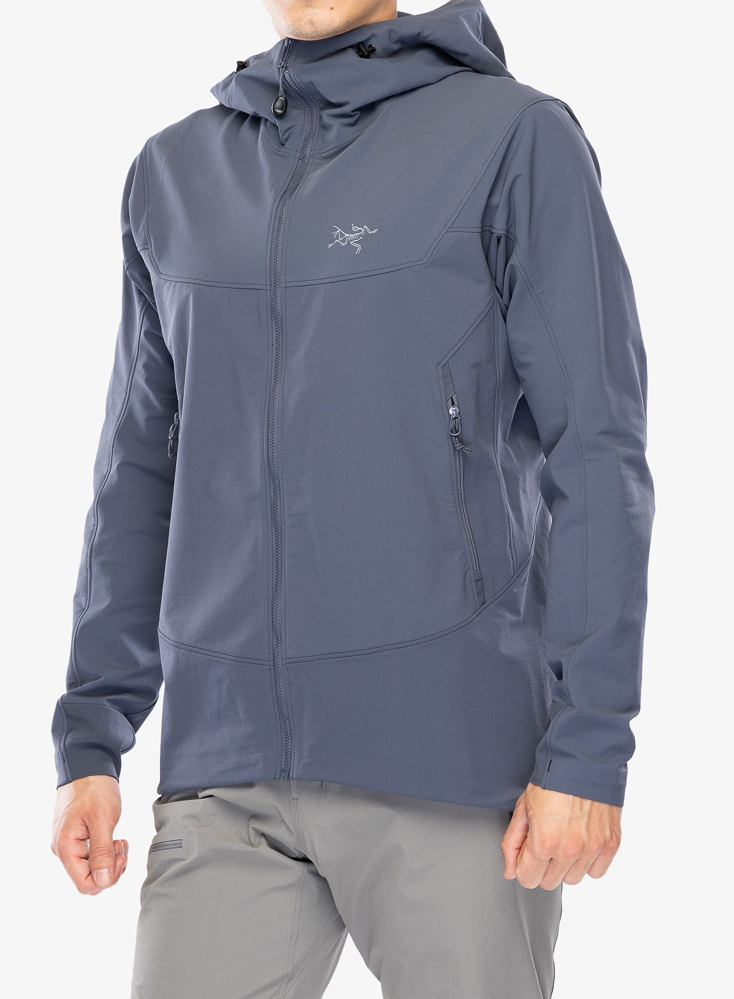Softshellová bunda Arcteryx Gamma Hoody - dk stratus