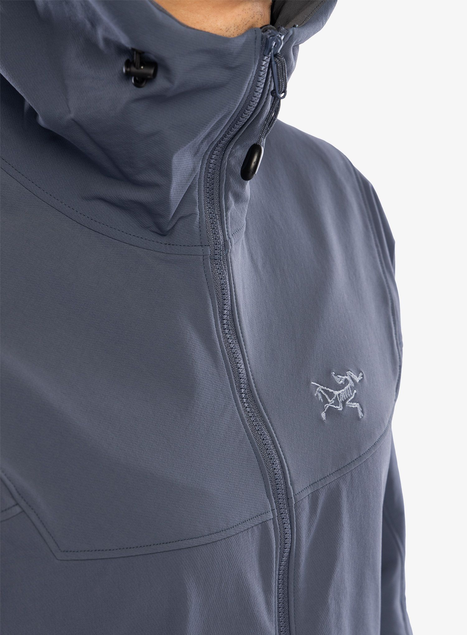 Softshellová bunda Arcteryx Gamma Hoody - dk stratus