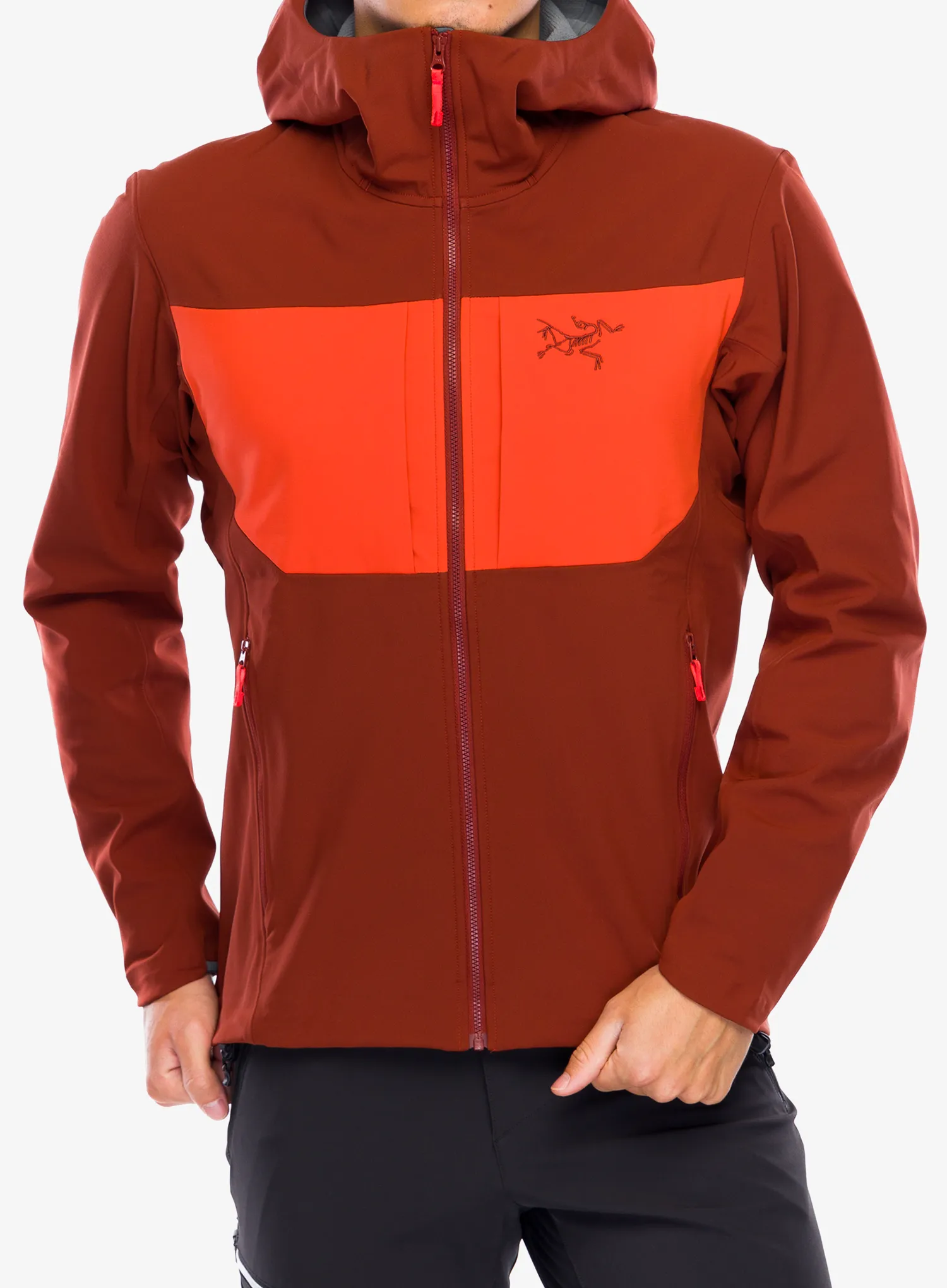 Softshellová bunda pánská Arcteryx Gamma MX Hoody - sequoia/solaris