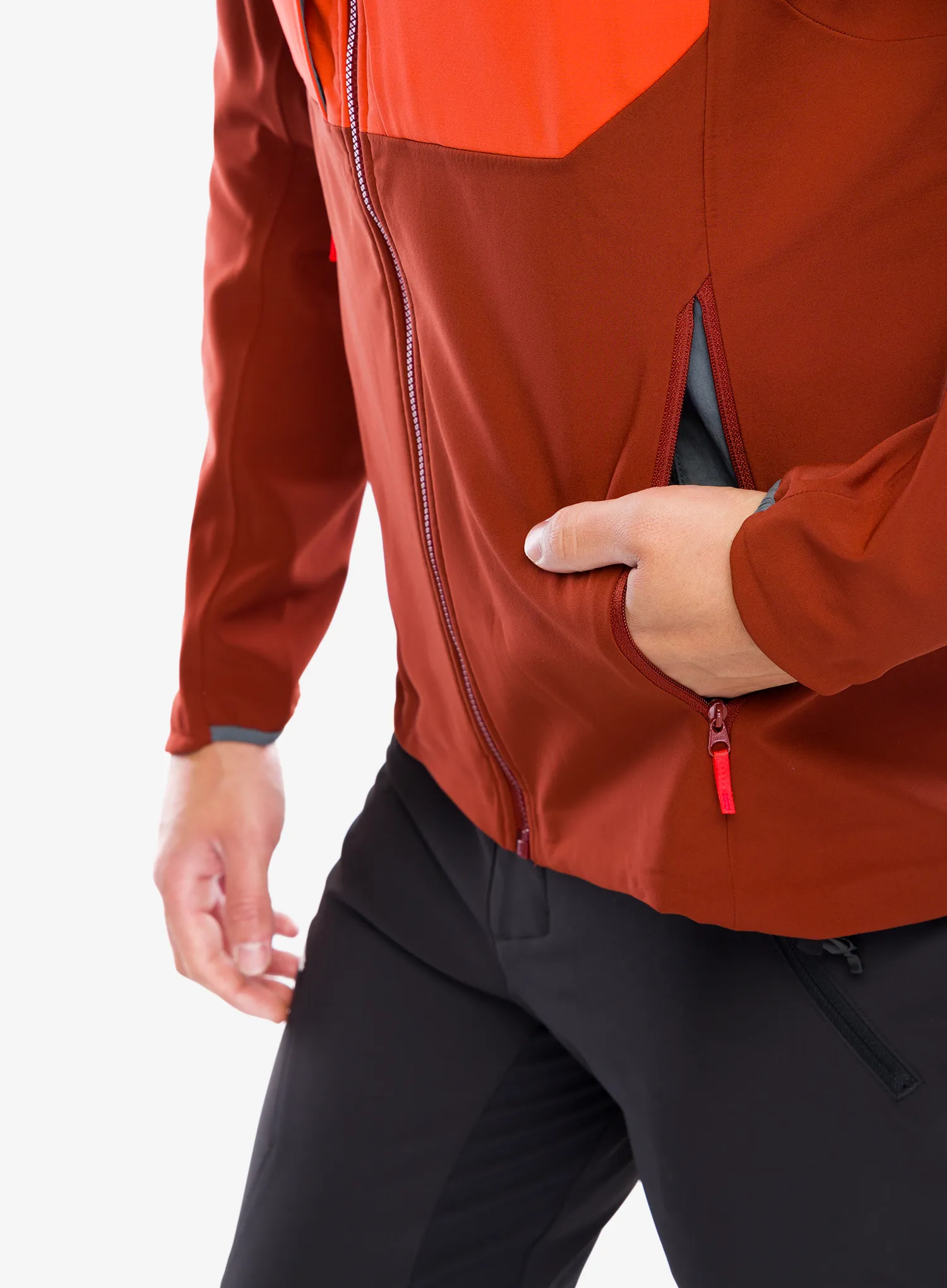 Softshellová bunda pánská Arcteryx Gamma MX Hoody - sequoia/solaris