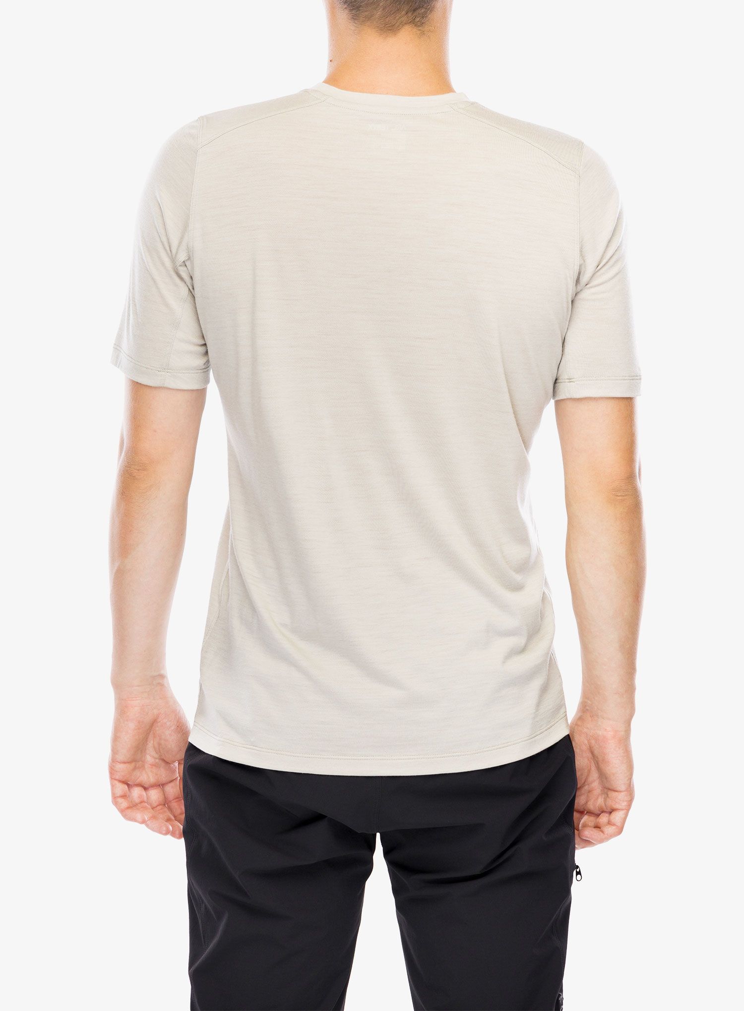 Merino triko Arcteryx Ionia Merino Wool ArcWord Logo SS - rune/euphoria