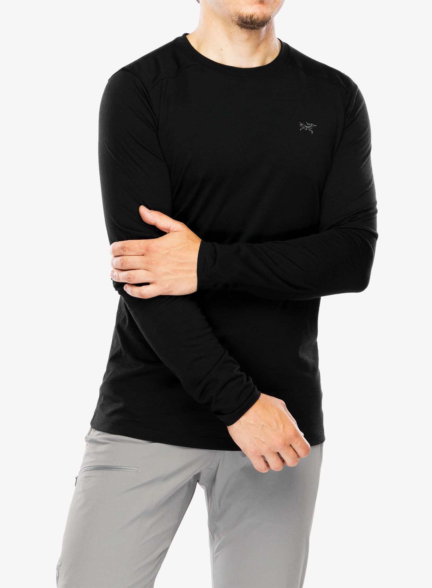 Longsleeve Arcteryx Ionia Merino Wool LS - black