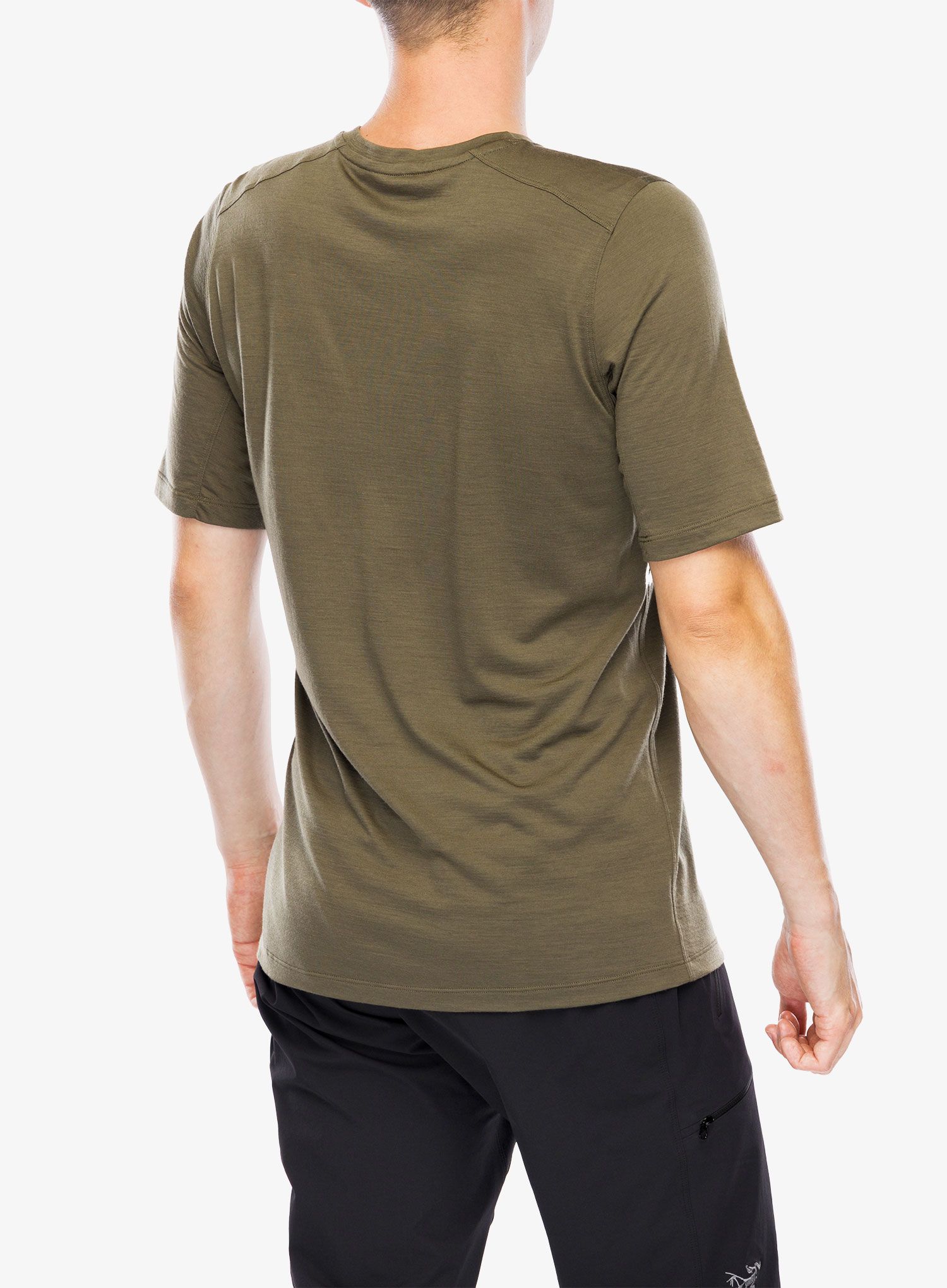 Merino triko Arcteryx Ionia Merino Wool Logo Shirt SS - tatsu/canvas