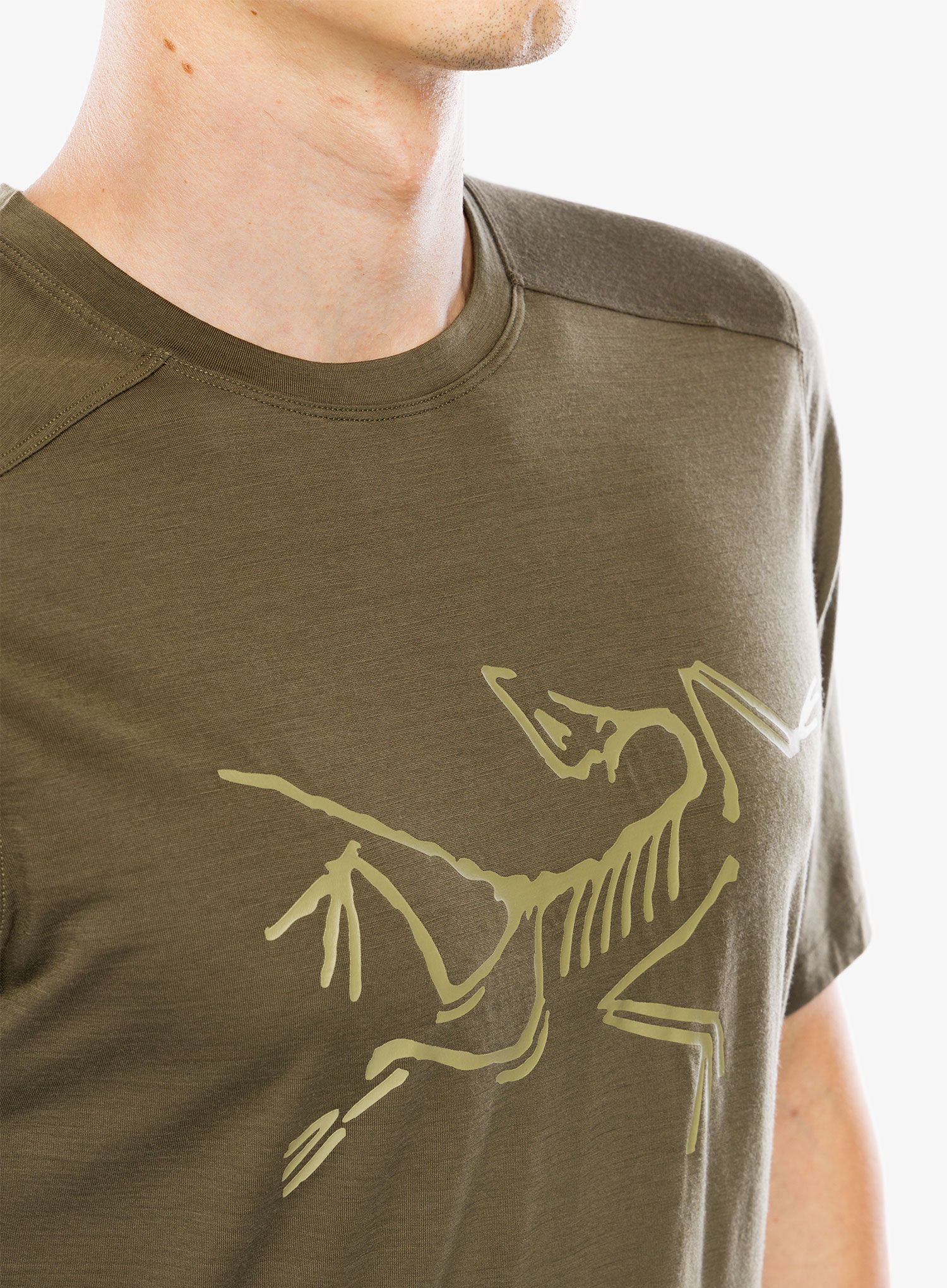Merino triko Arcteryx Ionia Merino Wool Logo Shirt SS - tatsu/canvas