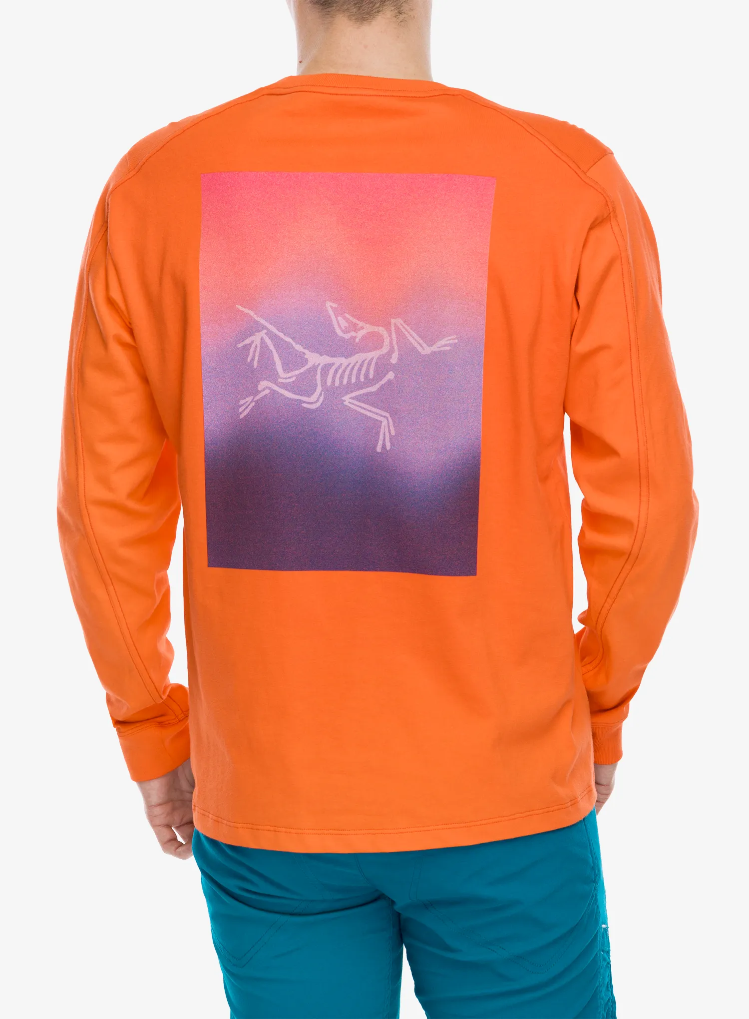 Mikina Arcteryx Kragg Cotton Heatmap LS - solaris/multi