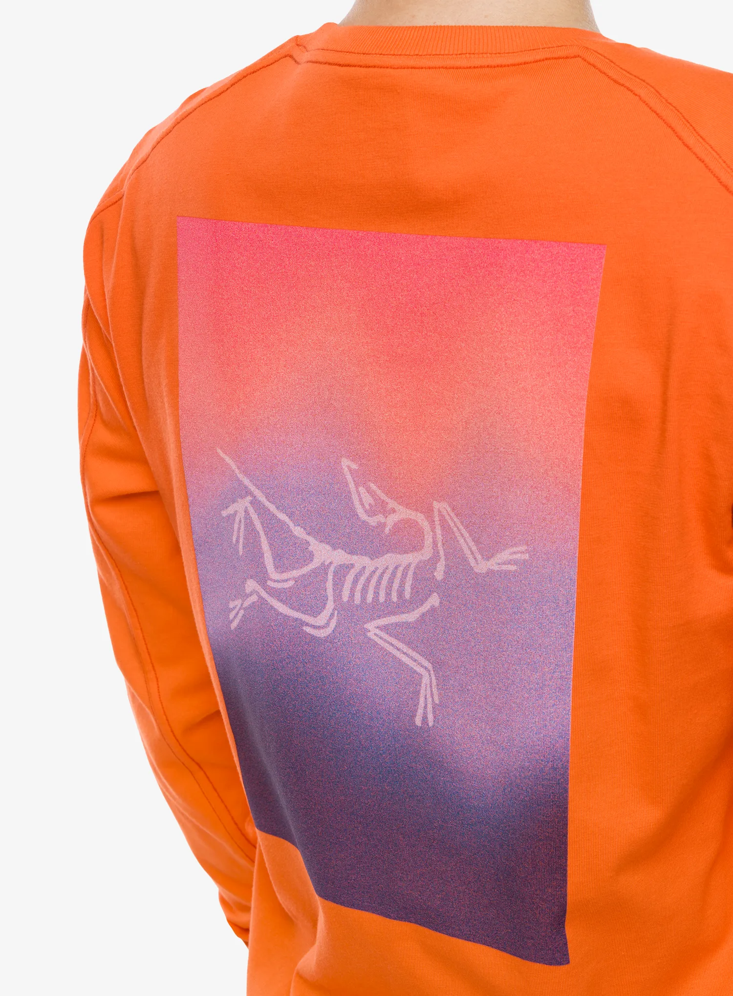 Mikina Arcteryx Kragg Cotton Heatmap LS - solaris/multi