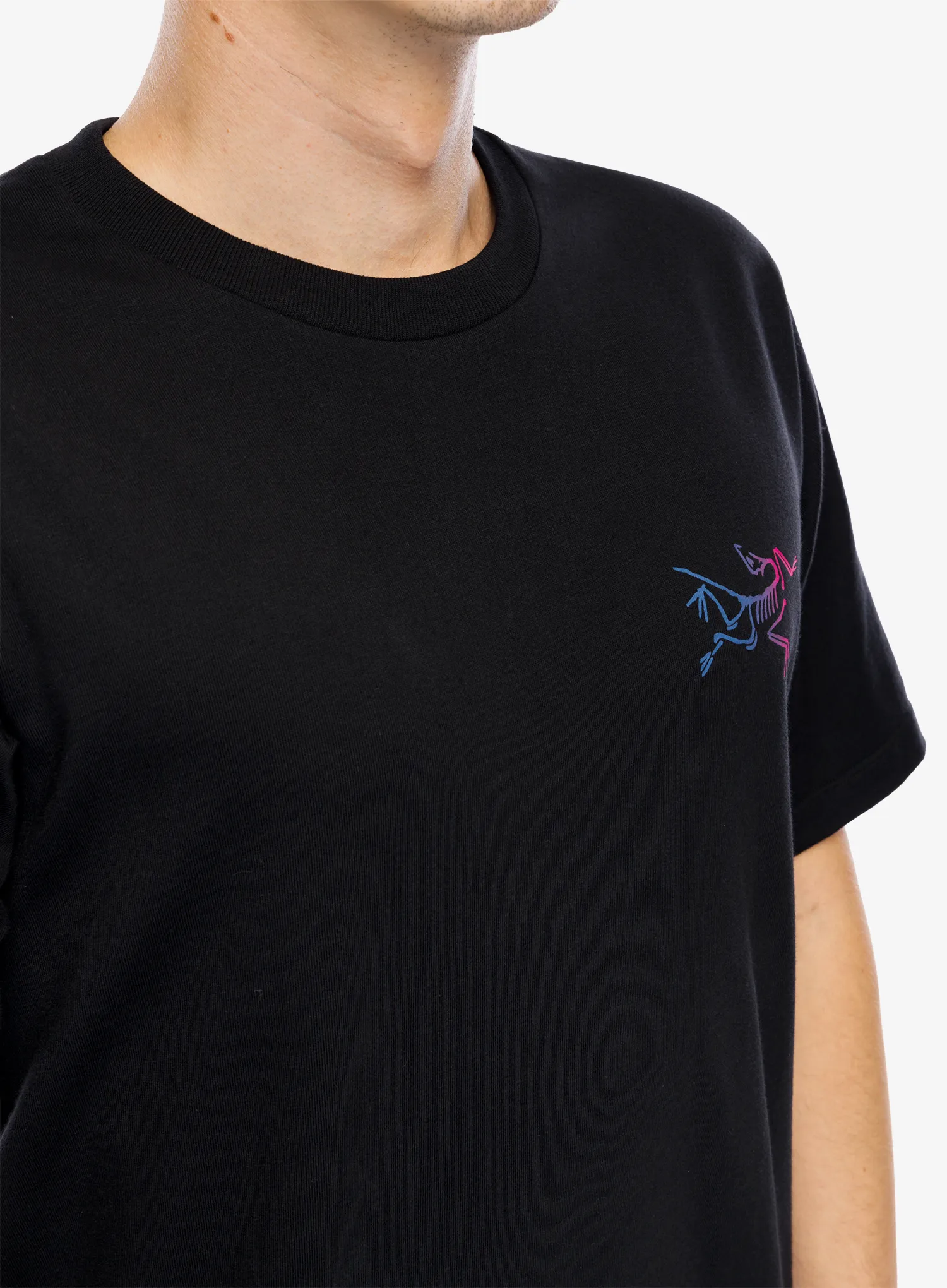Bavlněné tričko Arcteryx Kragg Cotton Logo SS - black/multi