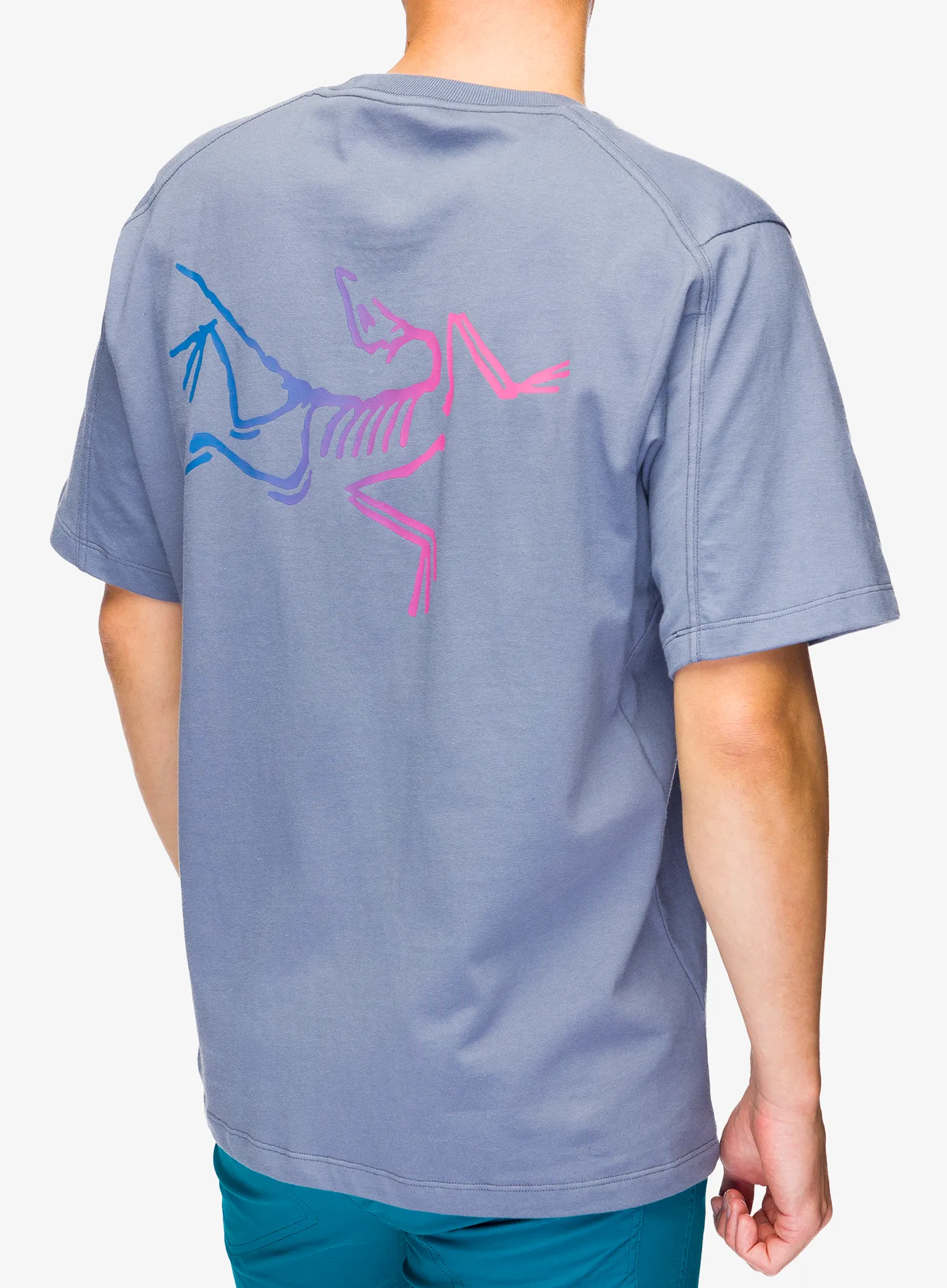 Bavlněné tričko Arcteryx Kragg Cotton Logo SS - stratus/multi