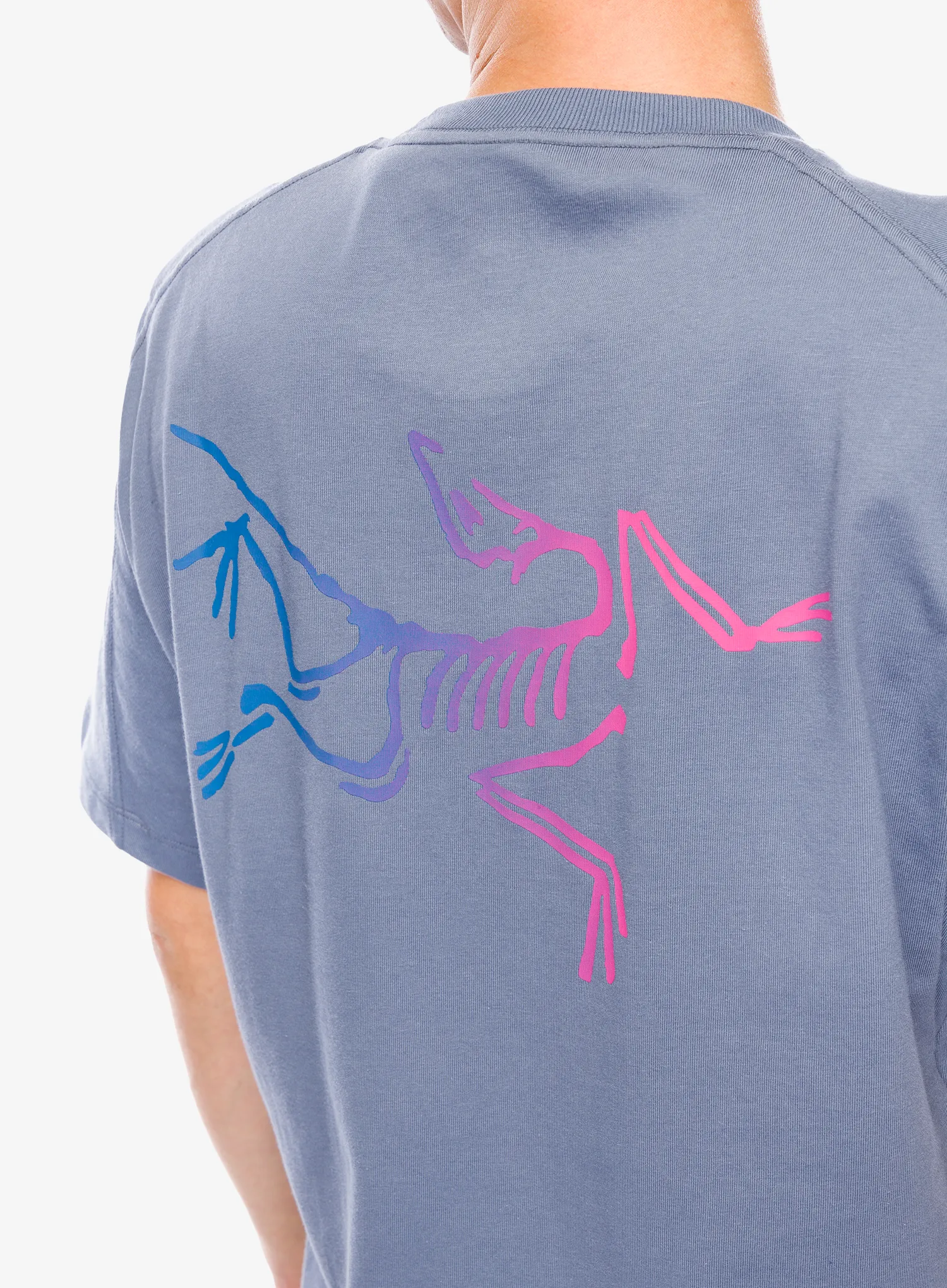 Bavlněné tričko Arcteryx Kragg Cotton Logo SS - stratus/multi