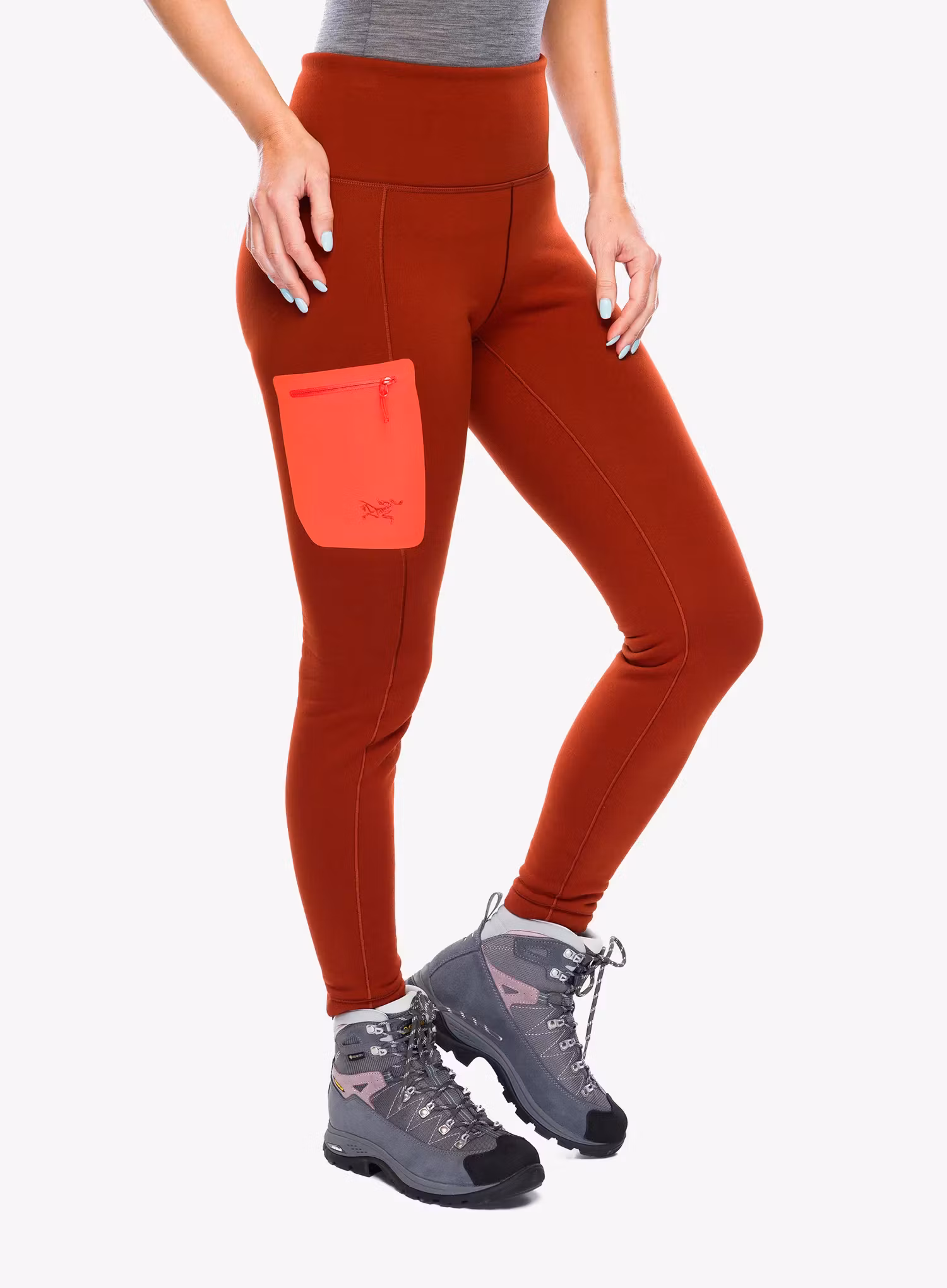 Termolegíny dámské Arcteryx Kyanite Baselayer Bottom - sequoia/solaris