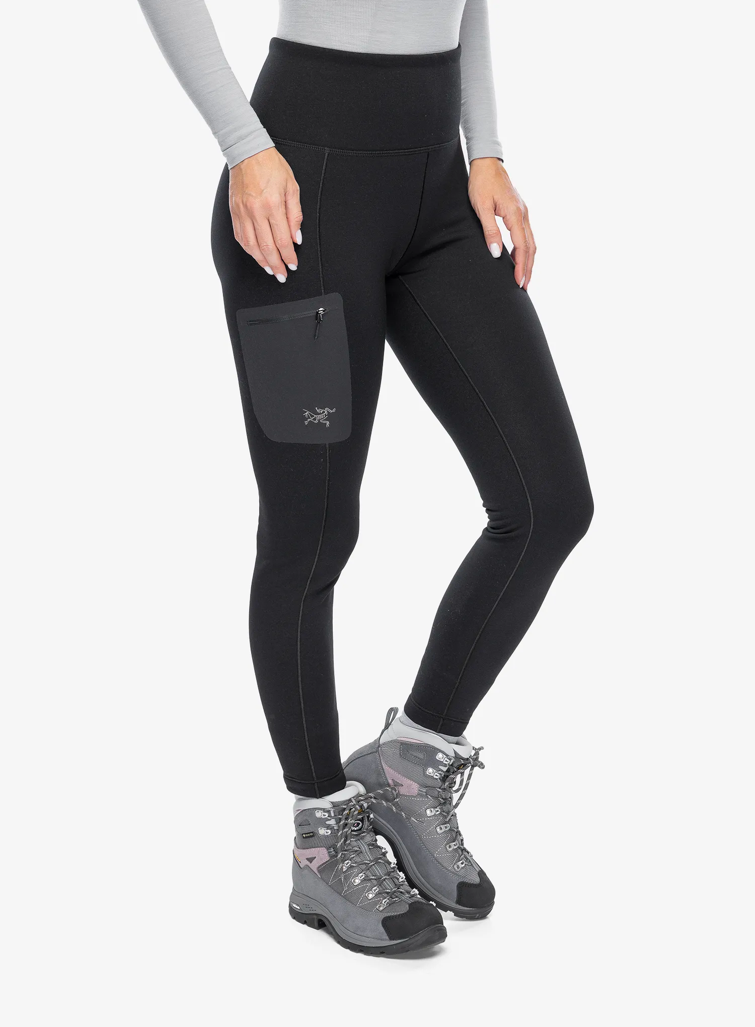 Termolegíny dámské Arcteryx Kyanite Baselayer Bottom - black