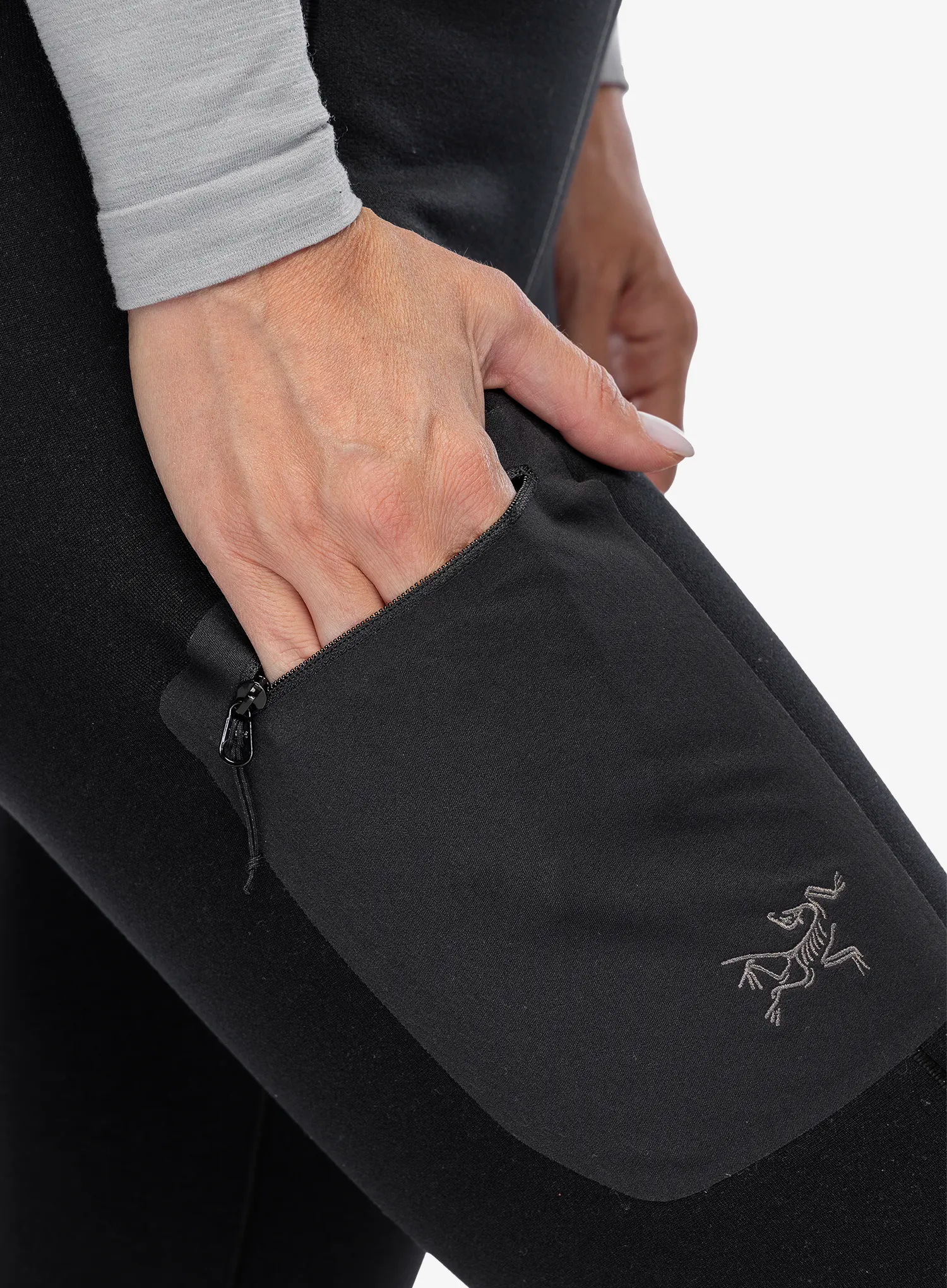 Termolegíny dámské Arcteryx Kyanite Baselayer Bottom - black