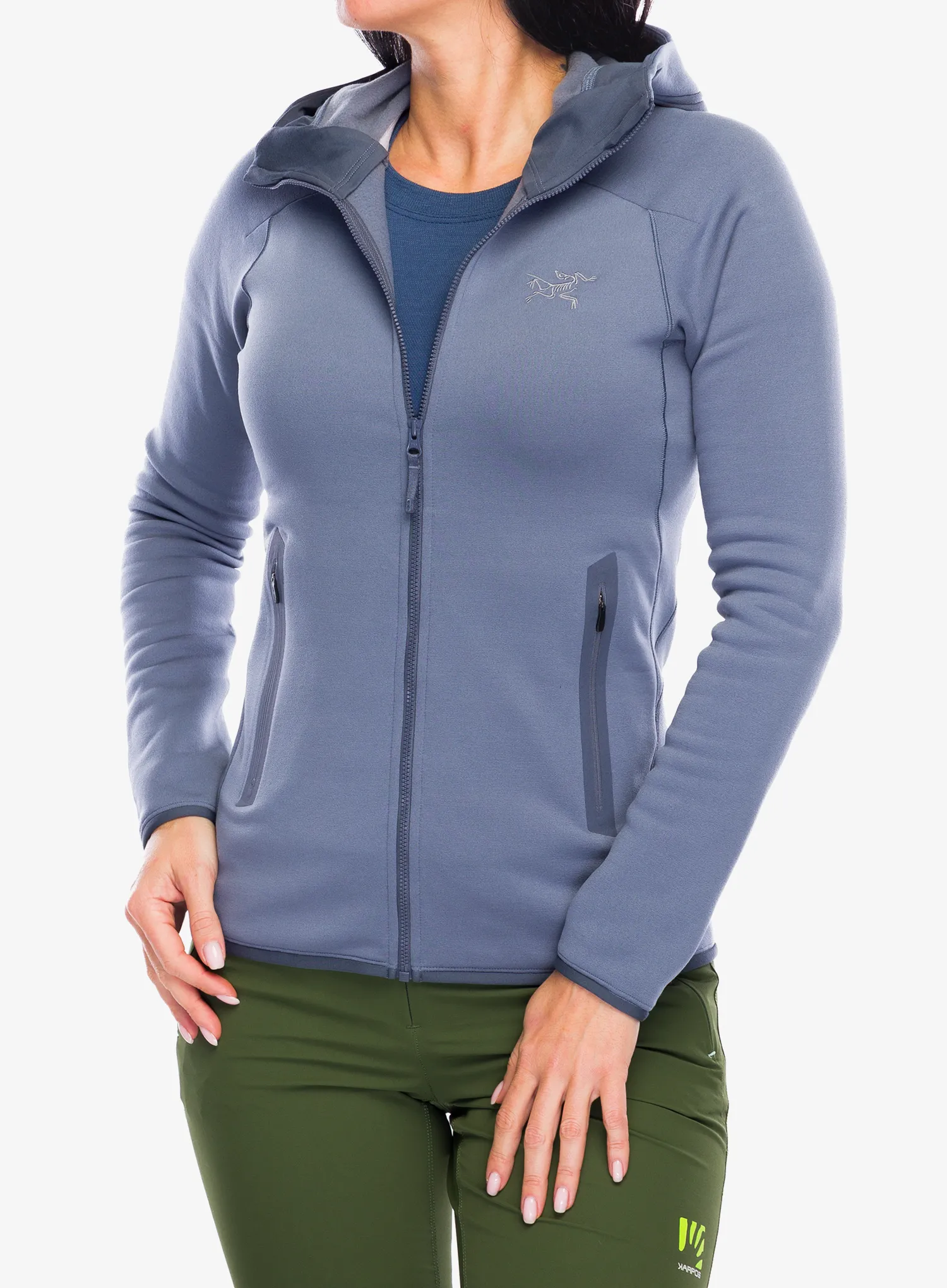 Dámská mikina s kapucí Arcteryx Kyanite Hoody - stratus