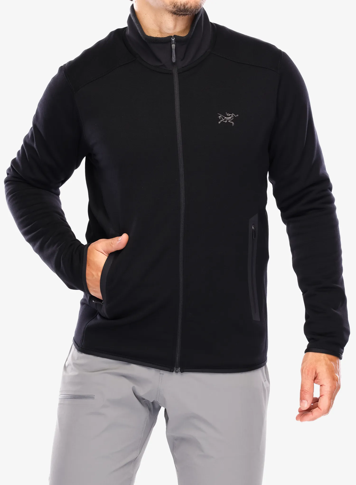 Mikina se zipem Arcteryx Kyanite Jacket - black