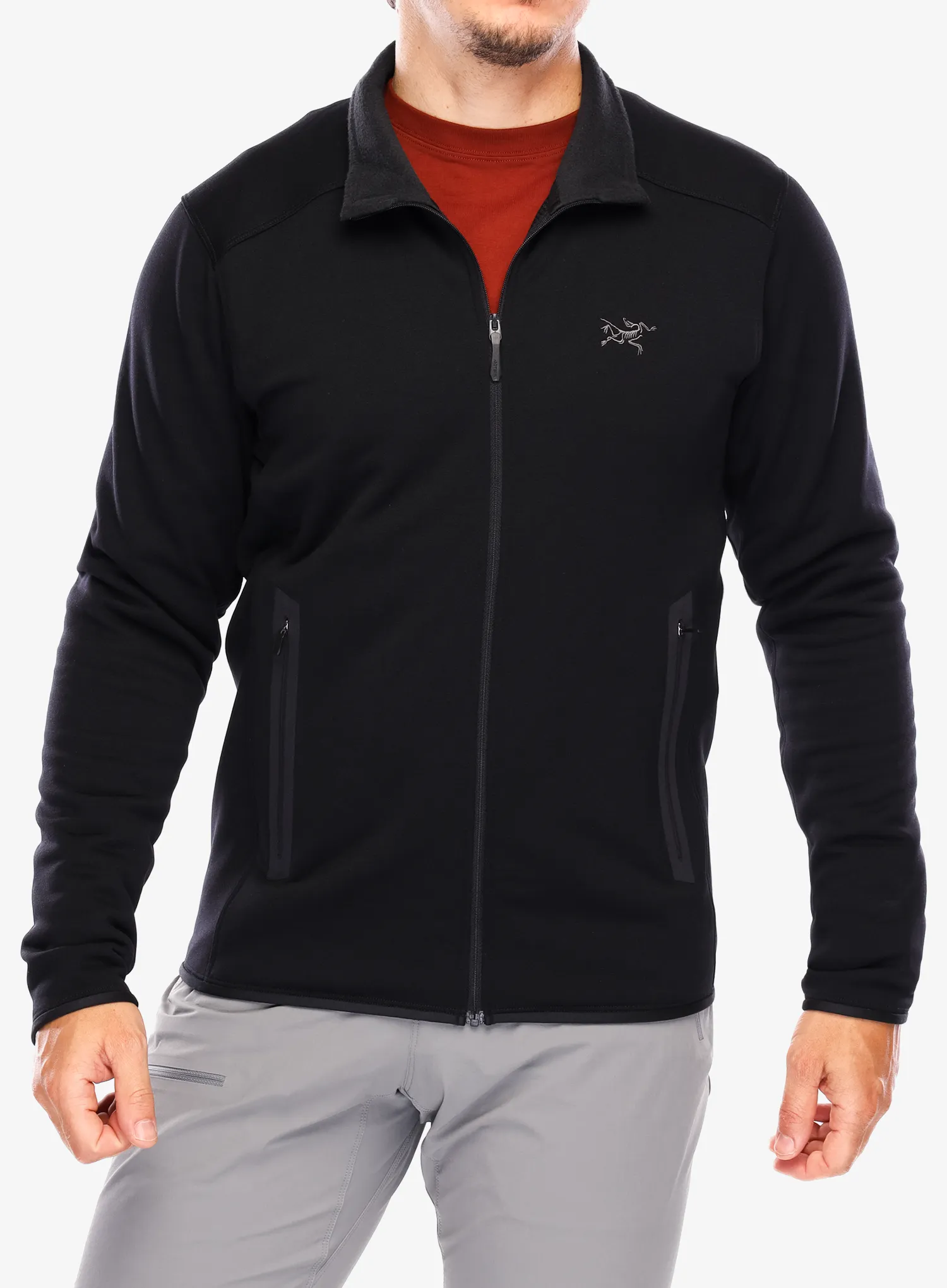 Mikina se zipem Arcteryx Kyanite Jacket - black
