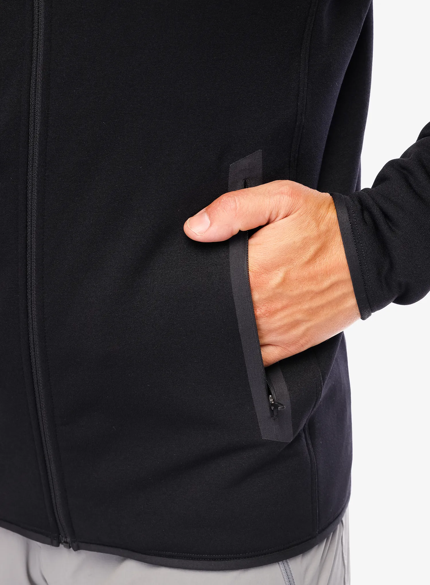 Mikina se zipem Arcteryx Kyanite Jacket - black