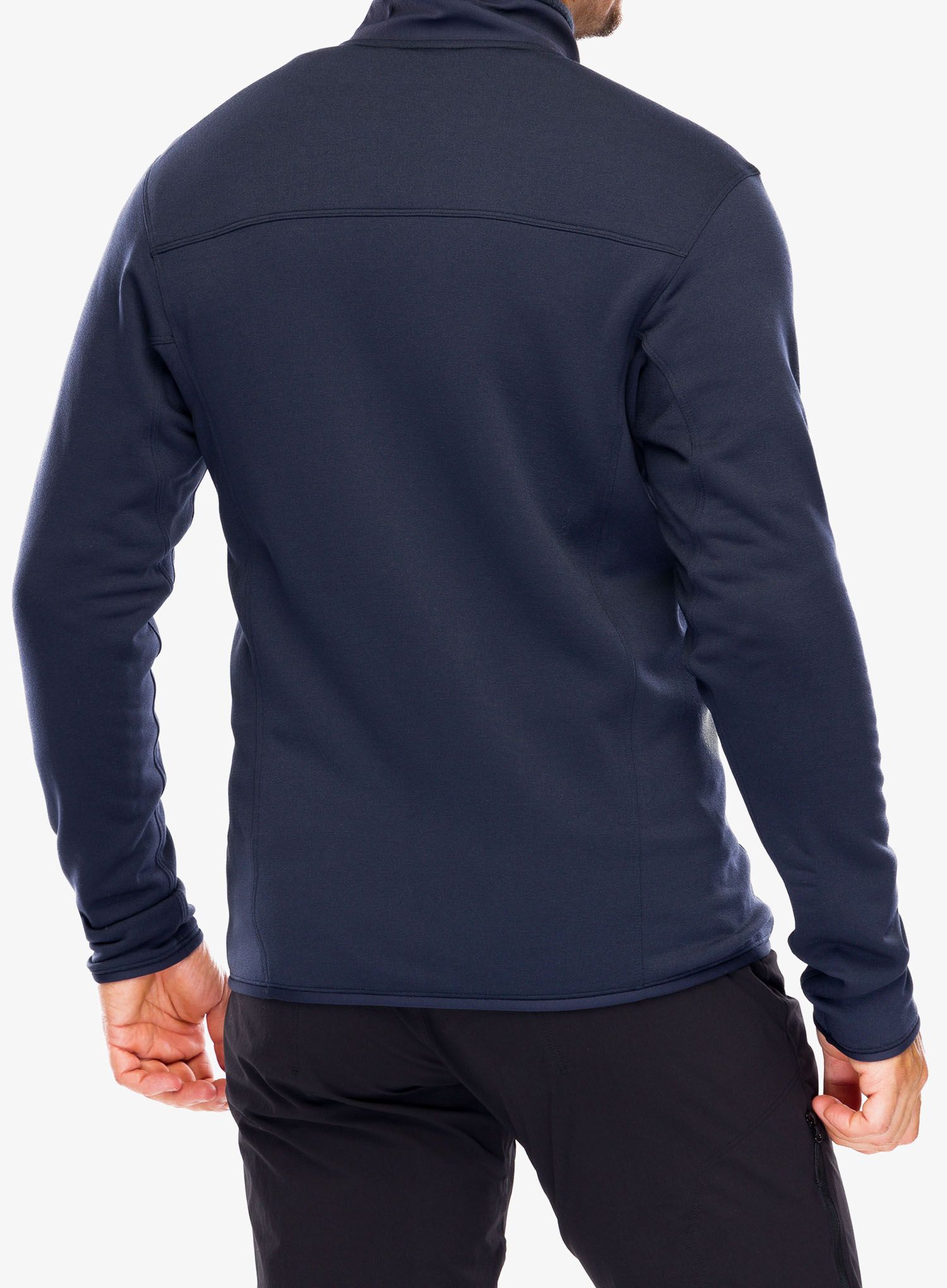 Fleece mikina Arcteryx Kyanite Jacket - black sapphire