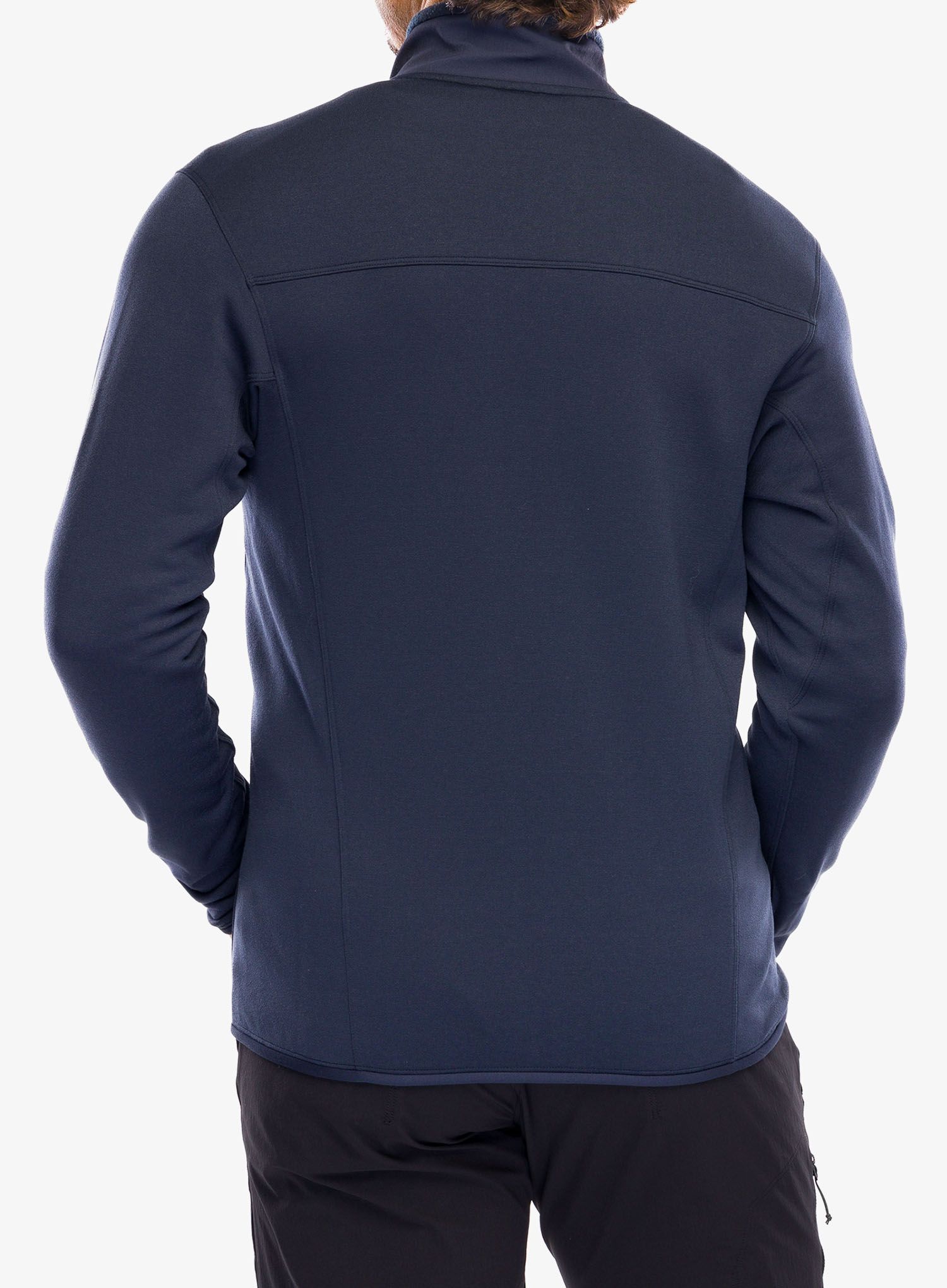 Fleece mikina Arcteryx Kyanite Jacket - black sapphire